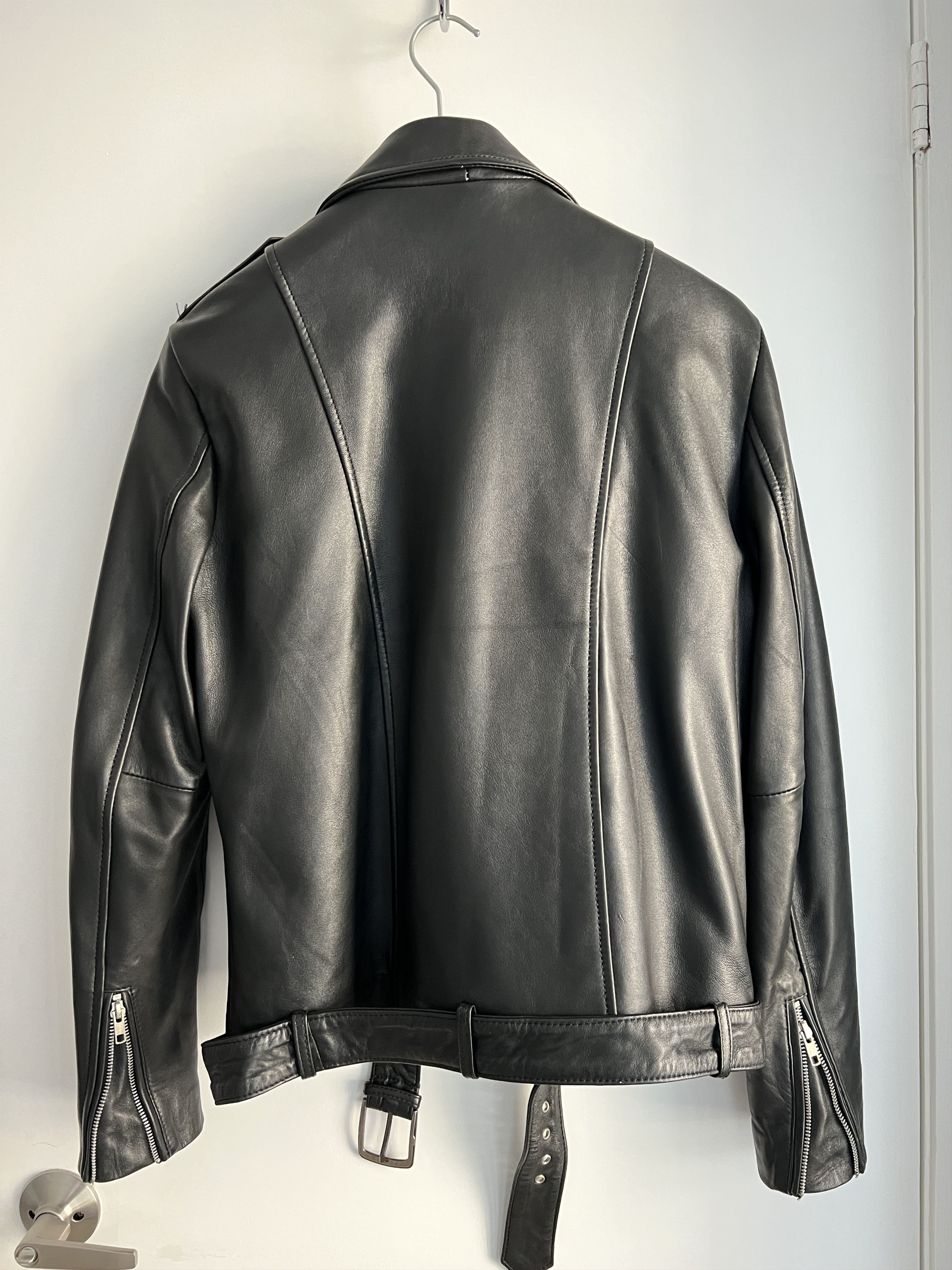 Designer Threads of Apollo Biker leather jacket - Ares Size US L / EU 52-54 / 3 - 2 Thumbnail