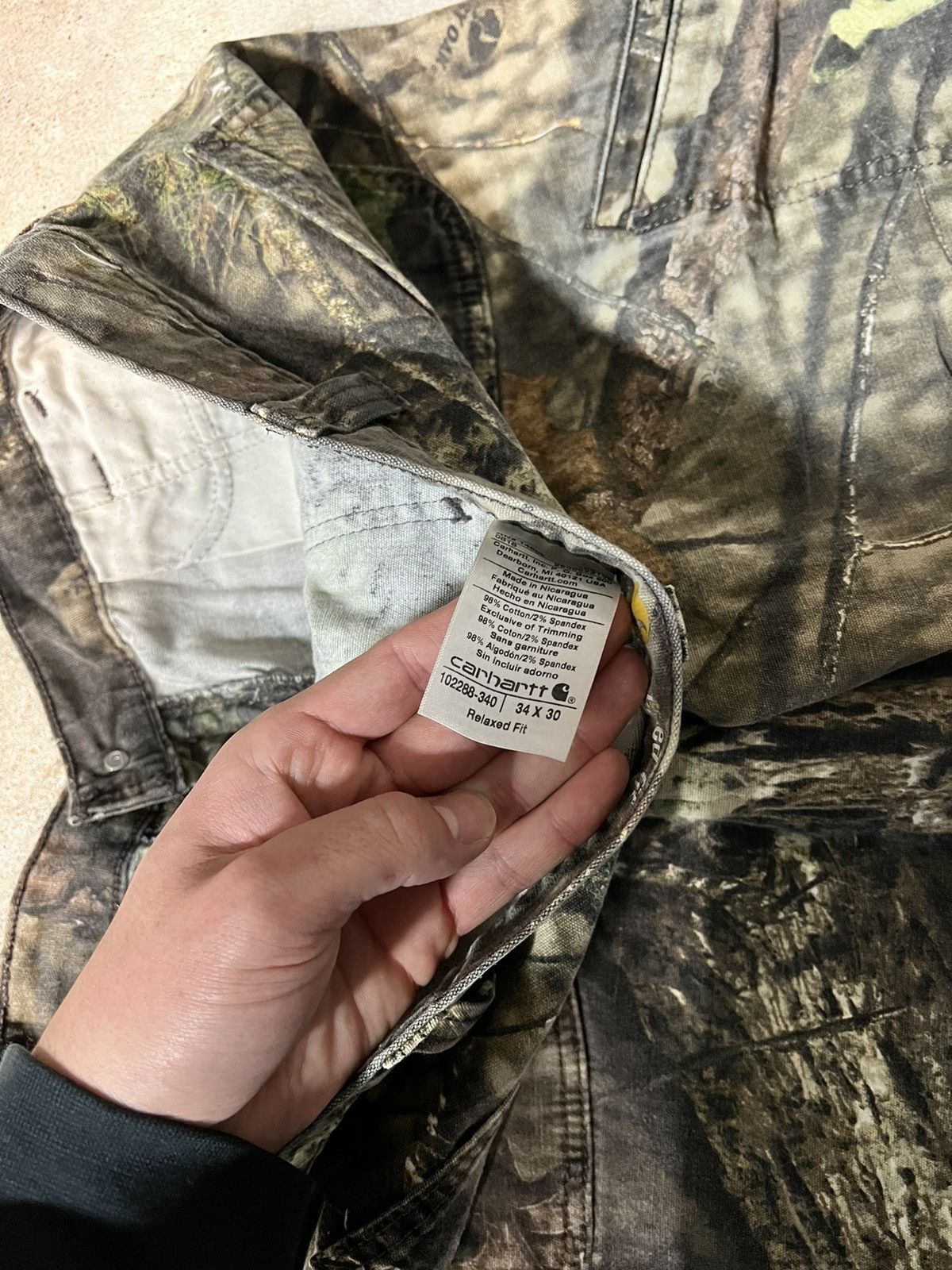 Carhartt Vintage Carhartt Mossy Oak/ Real Tree Pants Size US 34 / EU 50 - 4 Thumbnail