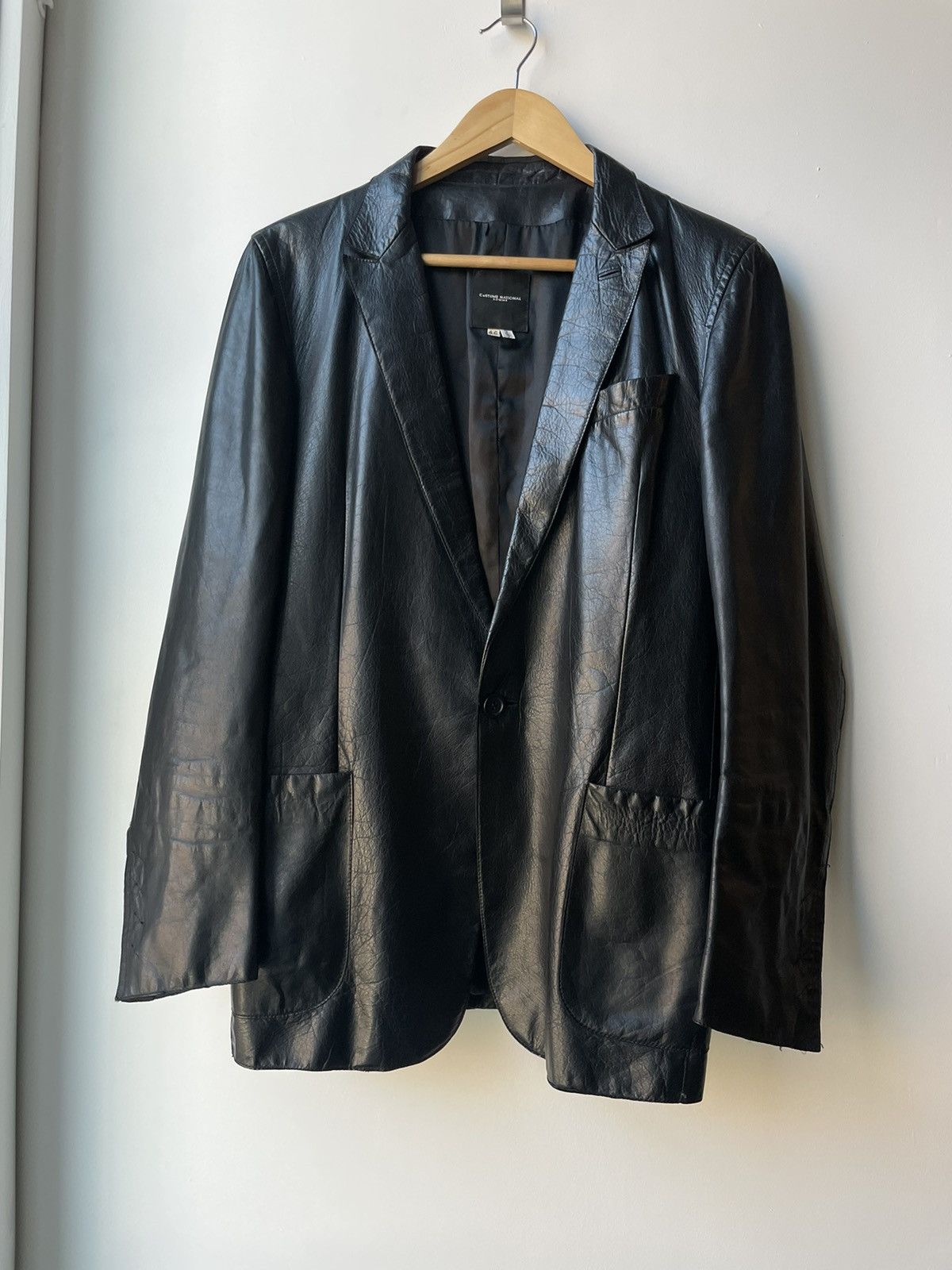 Men's Costume National Leather Jackets | Grailed