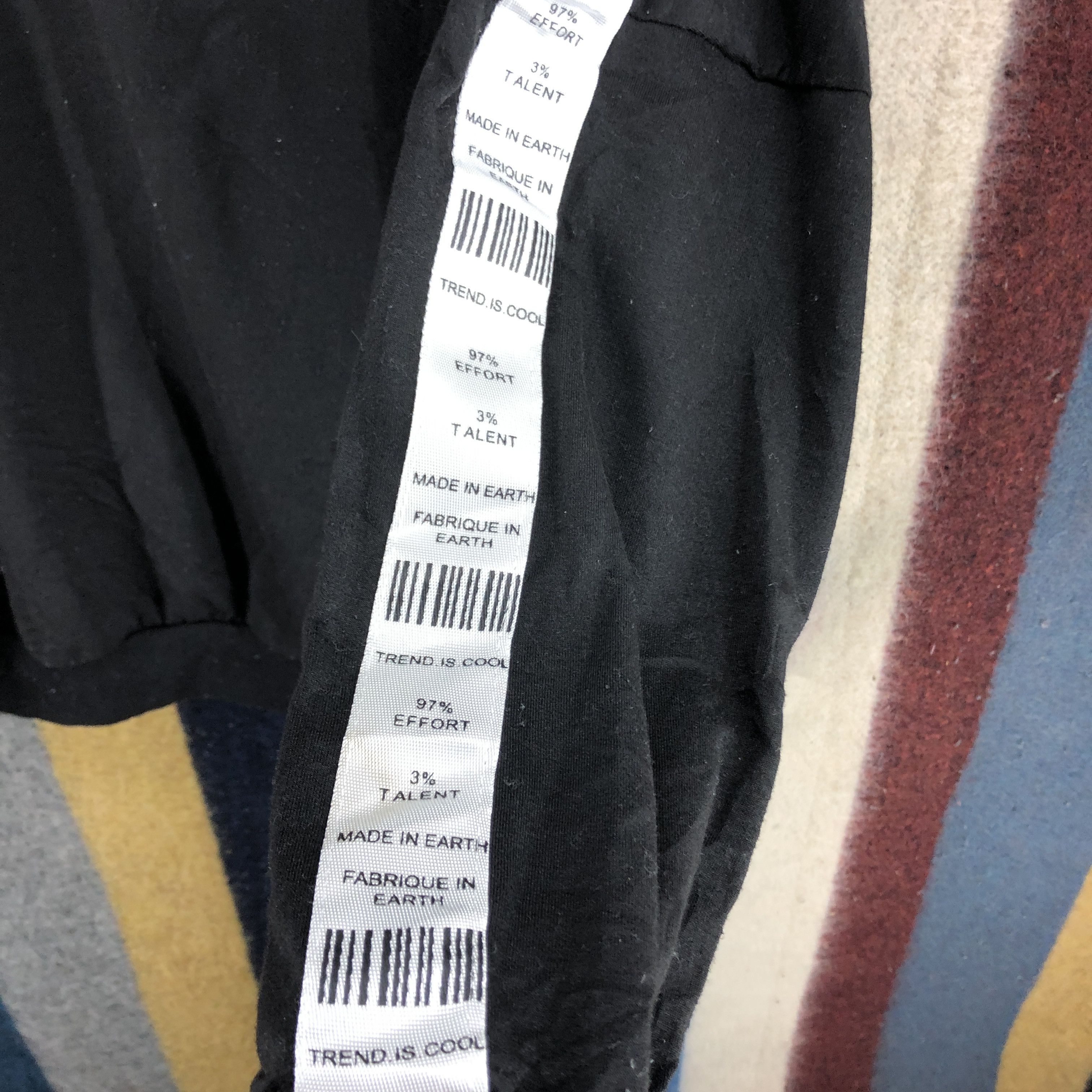 Japanese Brand VIRGIRL Side Tape Made In Earth Sweatshirt #0329/M Size US L / EU 52-54 / 3 - 4 Thumbnail