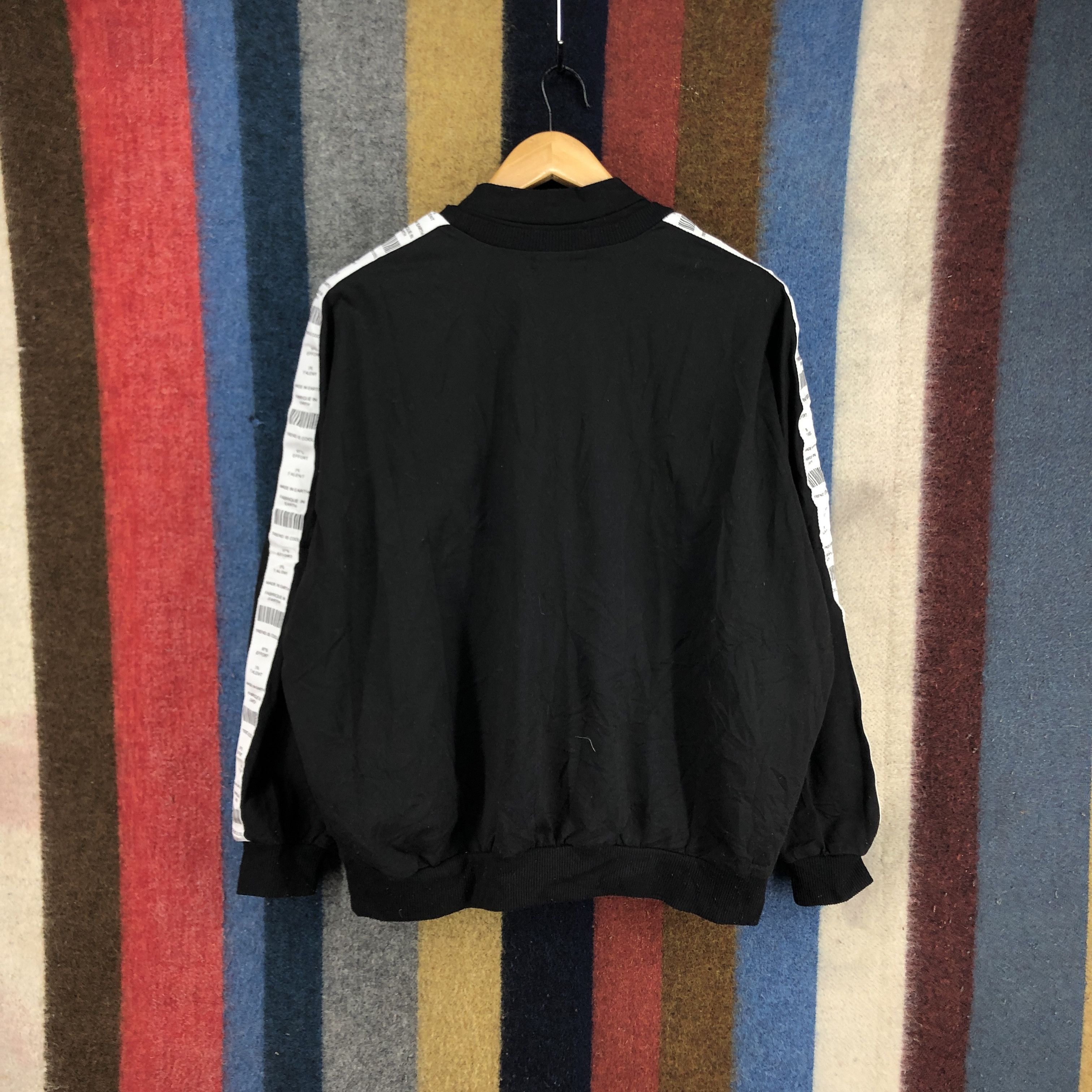 Japanese Brand VIRGIRL Side Tape Made In Earth Sweatshirt #0329/M Size US L / EU 52-54 / 3 - 11 Thumbnail