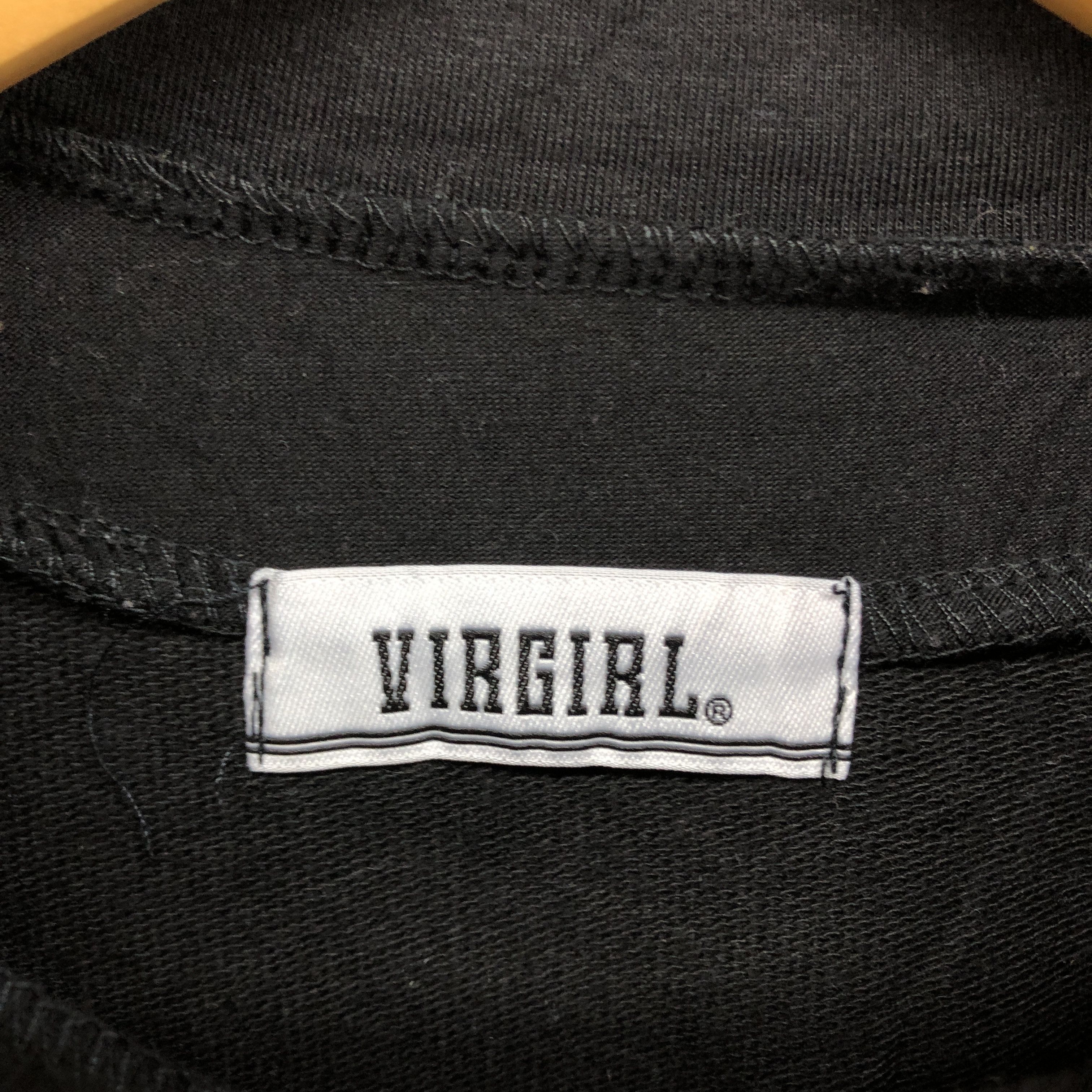 Japanese Brand VIRGIRL Side Tape Made In Earth Sweatshirt #0329/M Size US L / EU 52-54 / 3 - 8 Thumbnail