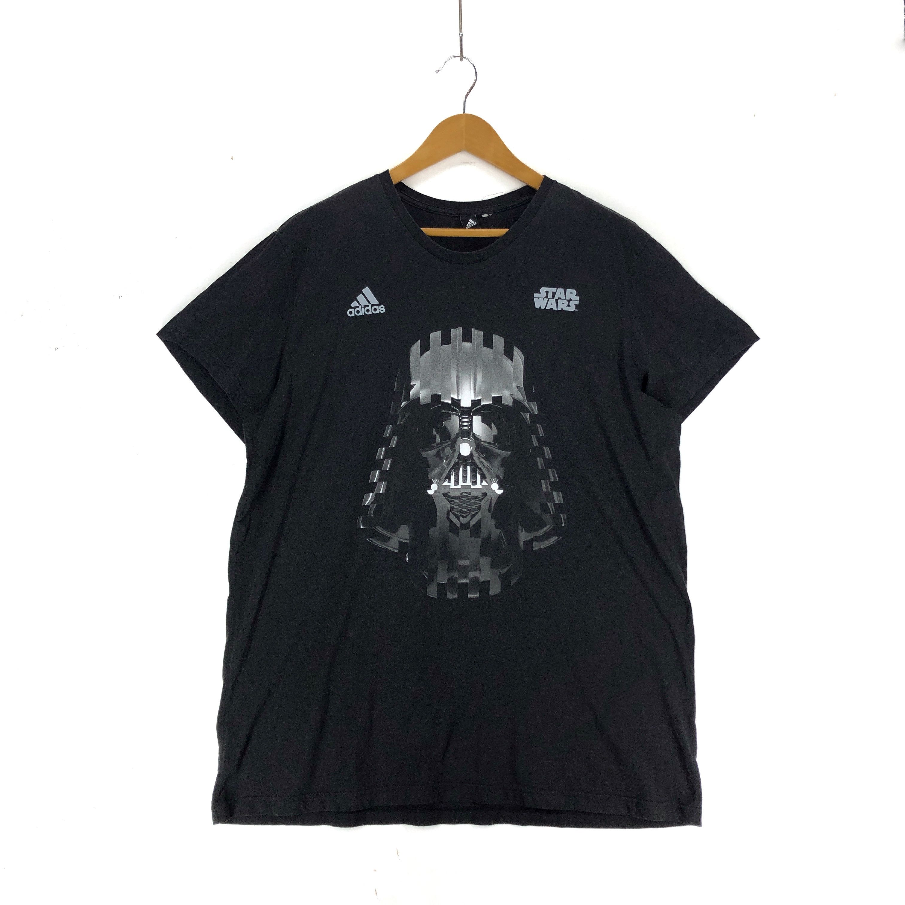 Adidas × Star Wars ADIDAS x STAR WARS Crew Neck T Shirt #2068-70 Size US XL / EU 56 / 4 - 1 Thumbnail