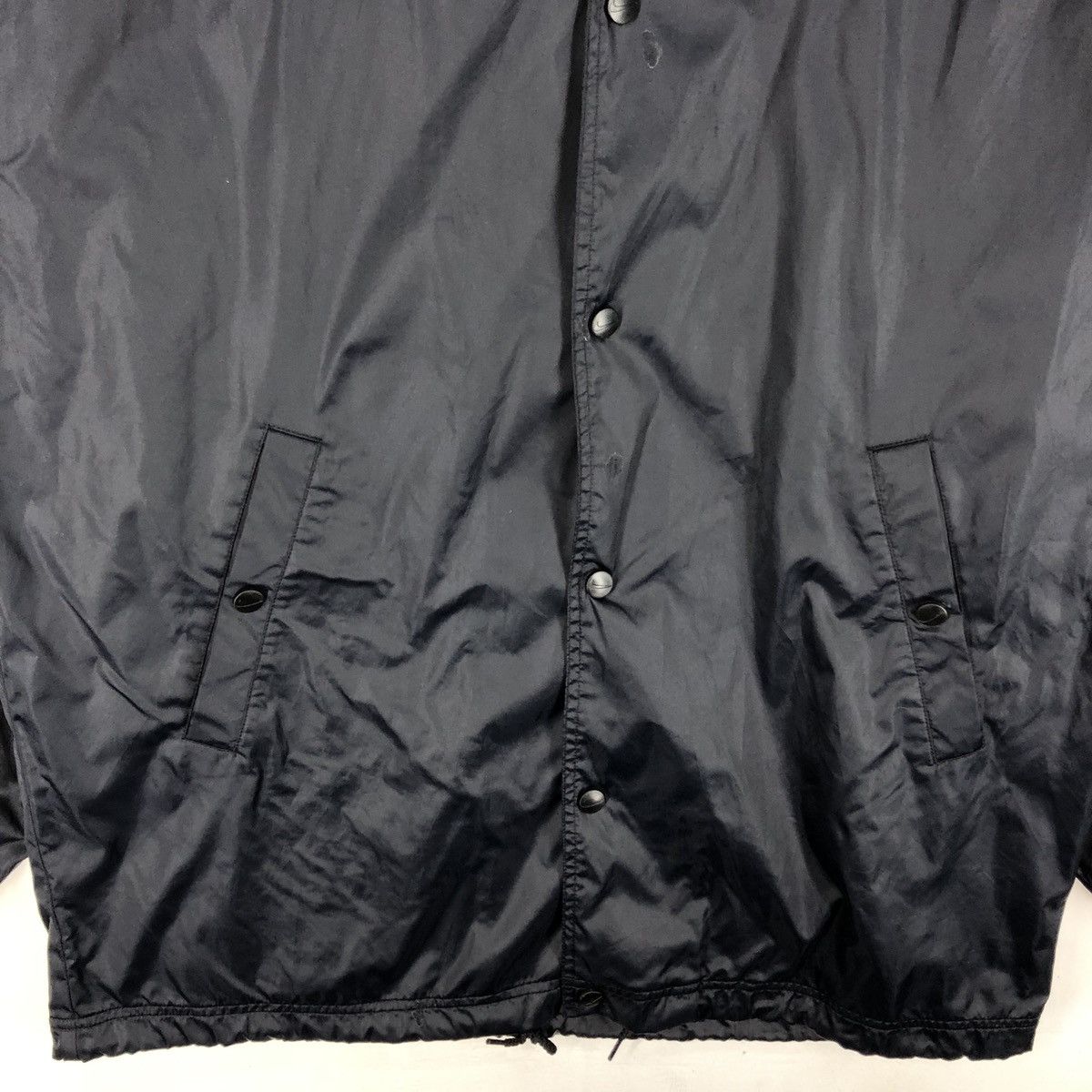 Nike 90s Vintage NIKE SILVER TAG Nylon Jacket #2466-86 Size US L / EU 52-54 / 3 - 3 Thumbnail