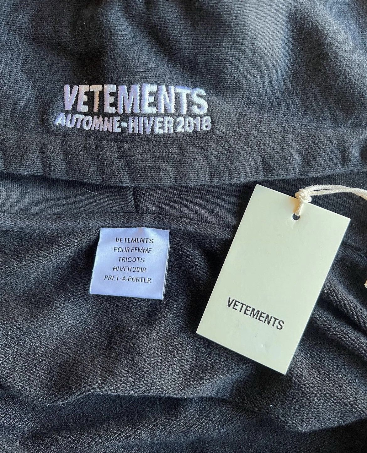 Vetements Vetements 2017 Split Bridges/Antwerpen Hoodie Size US XS / EU 42 / 0 - 4 Thumbnail