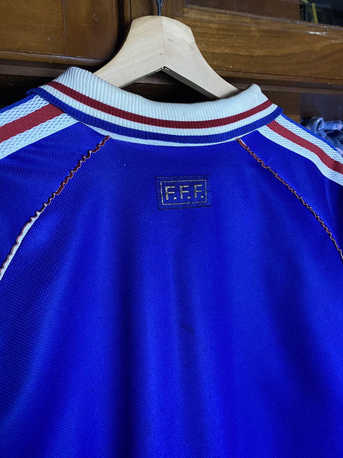 Vintage 90s France Adidas Soccer Football Jersey