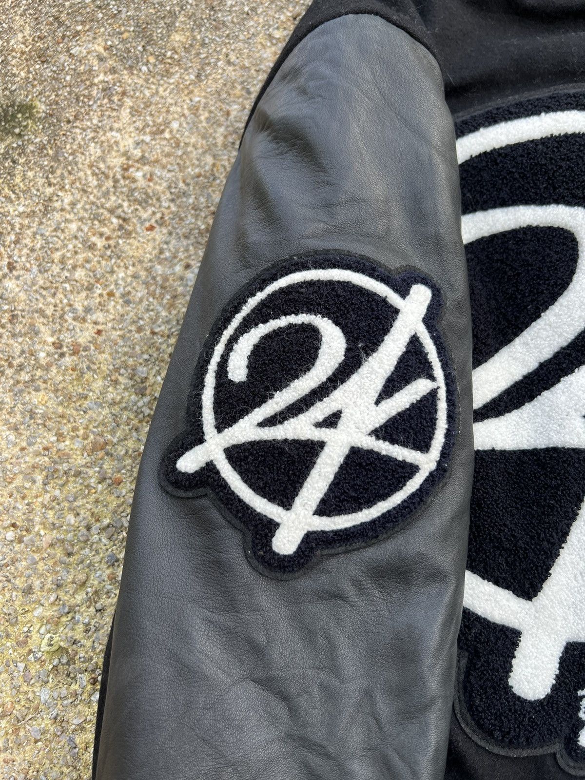 Japanese Brand 24 Karats Spell Out Embroidered Logo Jacket Size US M / EU 48-50 / 2 - 4 Thumbnail
