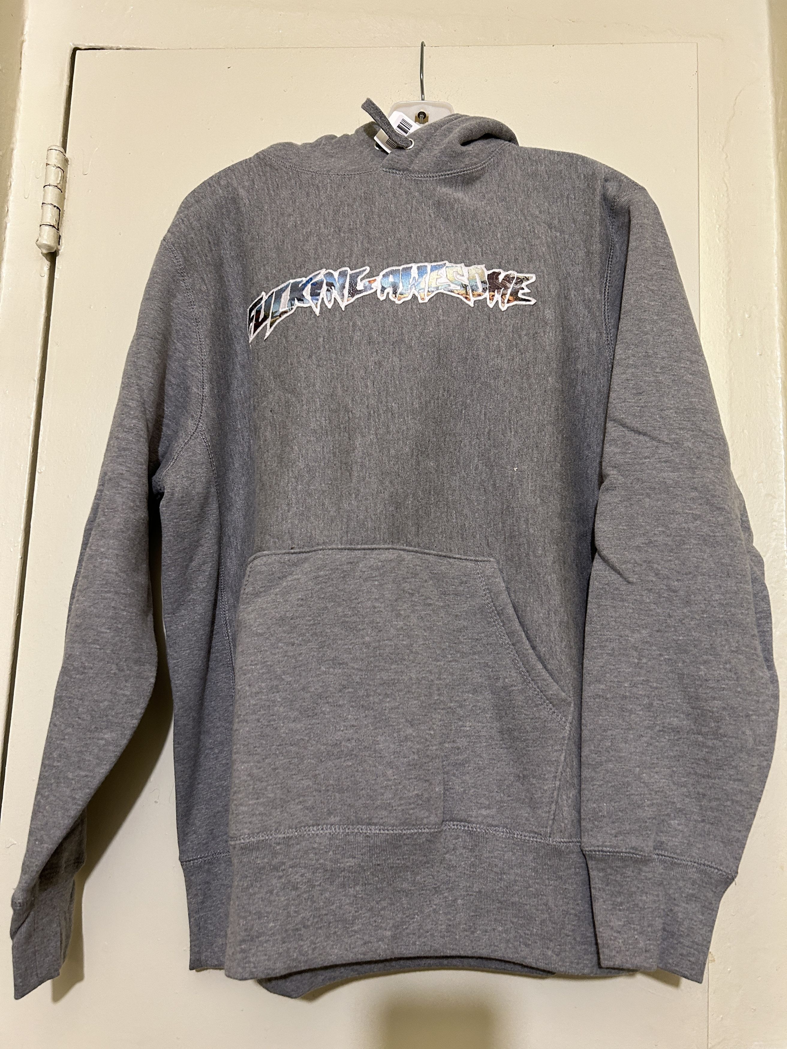 Fucking Awesome Fucking Awesome Extinction Hood (Grey) size Medium Size US M / EU 48-50 / 2 - 1 Thumbnail