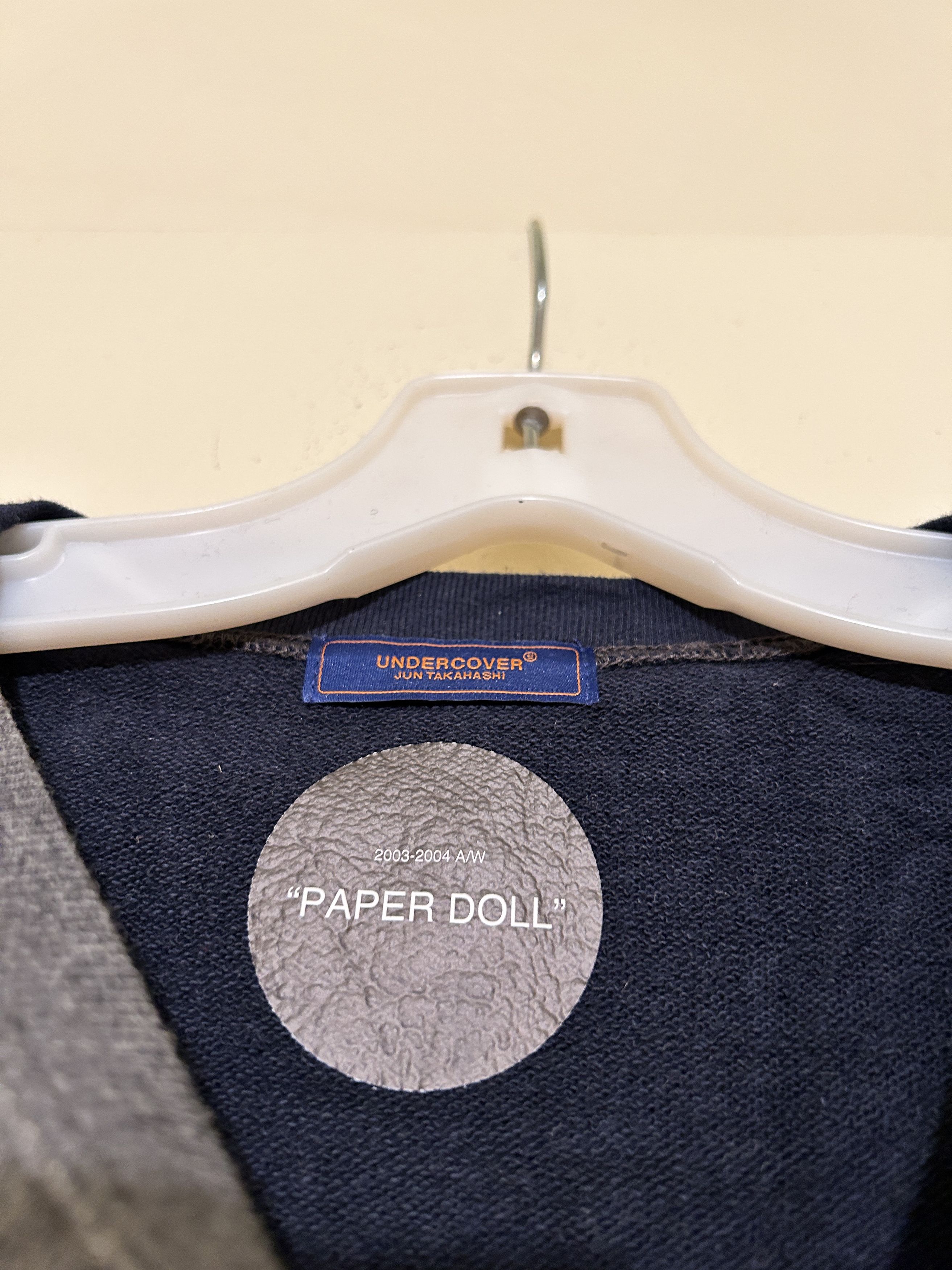 Undercover S/S 16 'Paperdoll' Gloria Grey Cotton Sweatshirt Size 2 Size US M / EU 48-50 / 2 - 4 Thumbnail