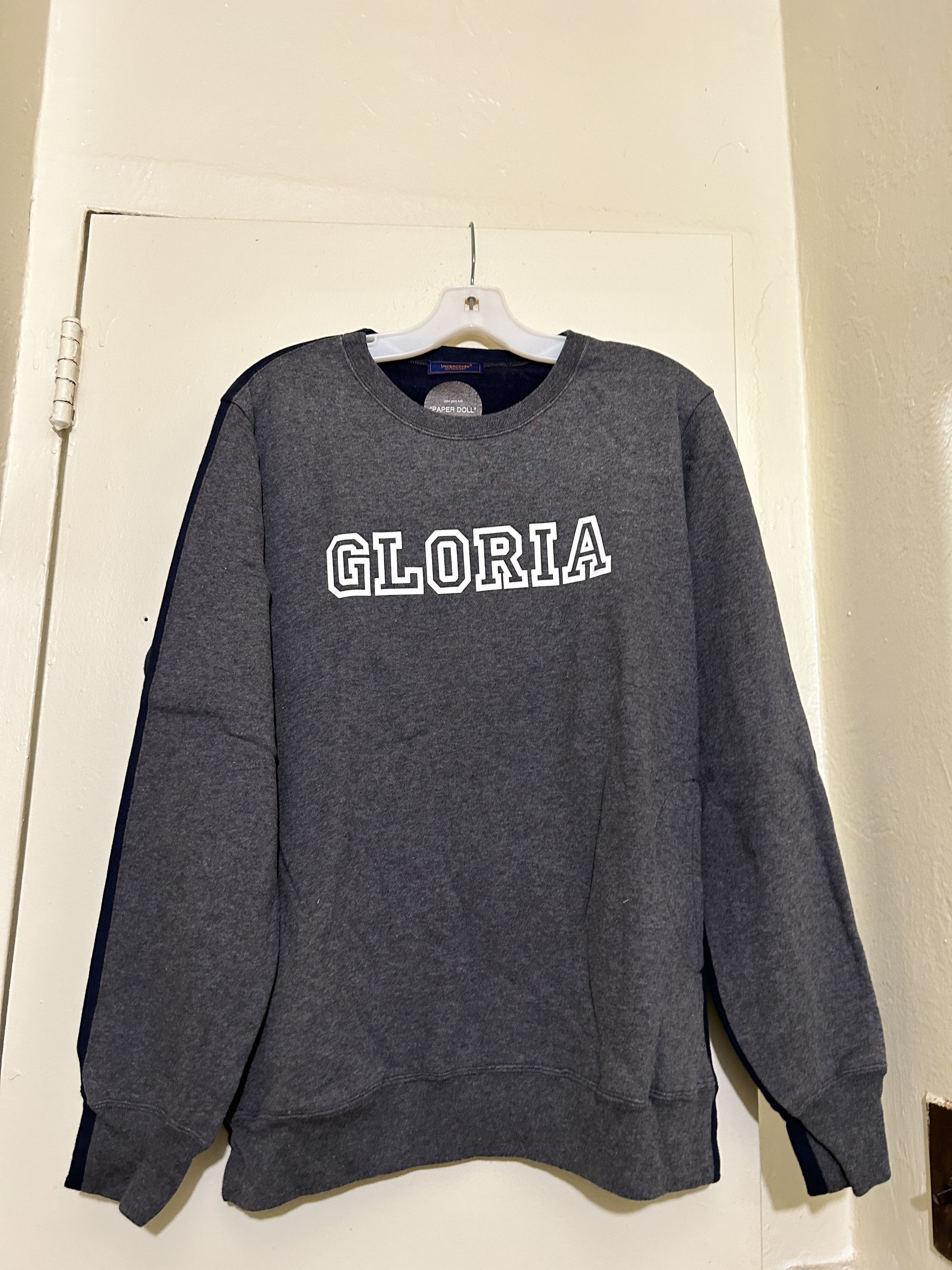 Undercover S/S 16 'Paperdoll' Gloria Grey Cotton Sweatshirt Size 2 Size US M / EU 48-50 / 2 - 1 Thumbnail