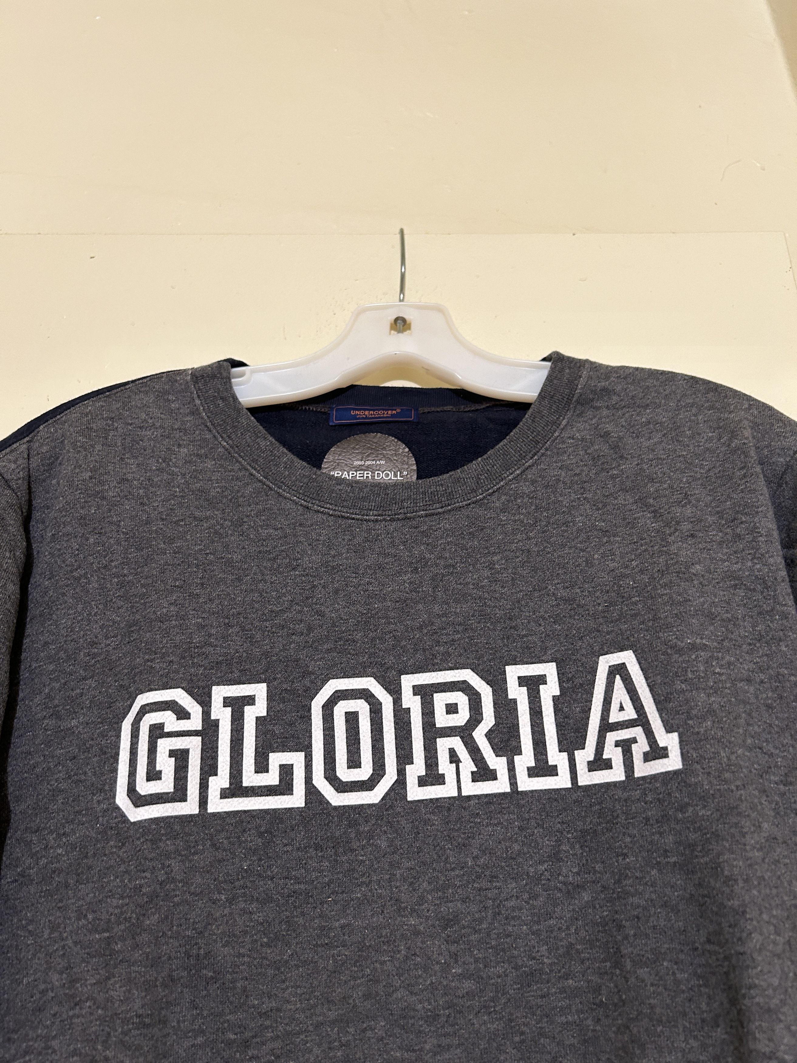 Undercover S/S 16 'Paperdoll' Gloria Grey Cotton Sweatshirt Size 2 Size US M / EU 48-50 / 2 - 2 Thumbnail