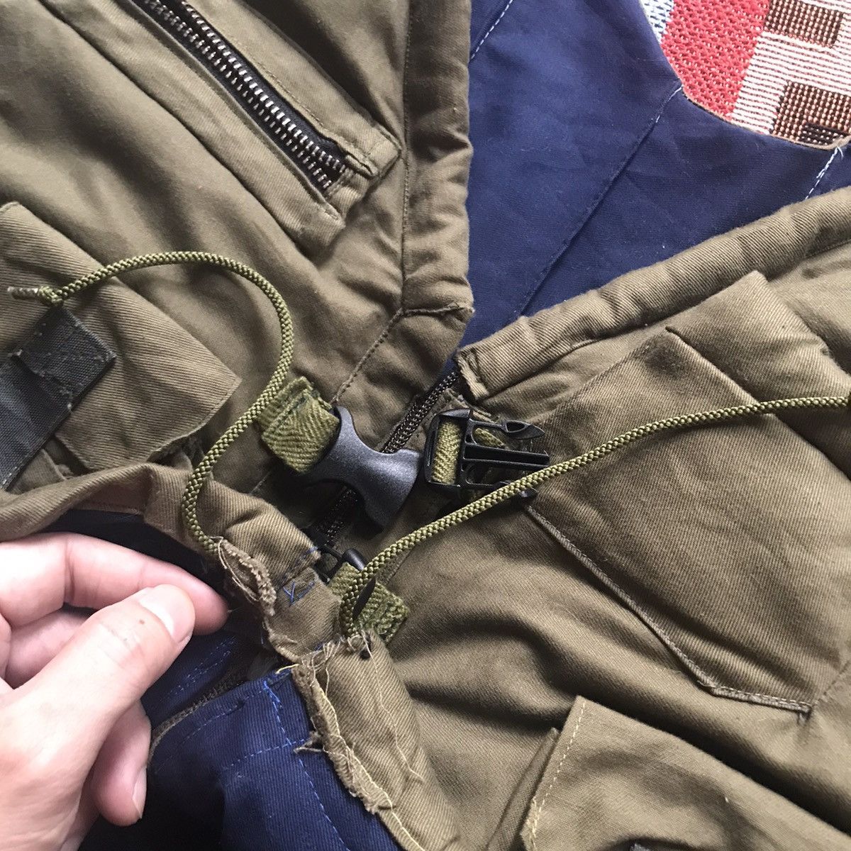 Vintage Military vest army like helmut lang parachute bomber vest Size US S / EU 44-46 / 1 - 7 Thumbnail