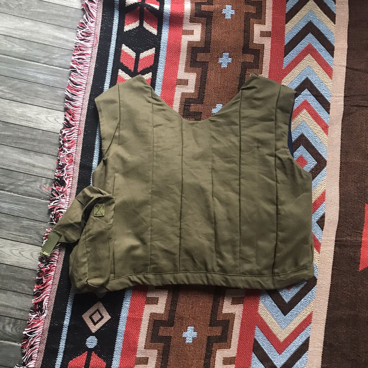 Vintage Military vest army like helmut lang parachute bomber vest Size US S / EU 44-46 / 1 - 6 Thumbnail