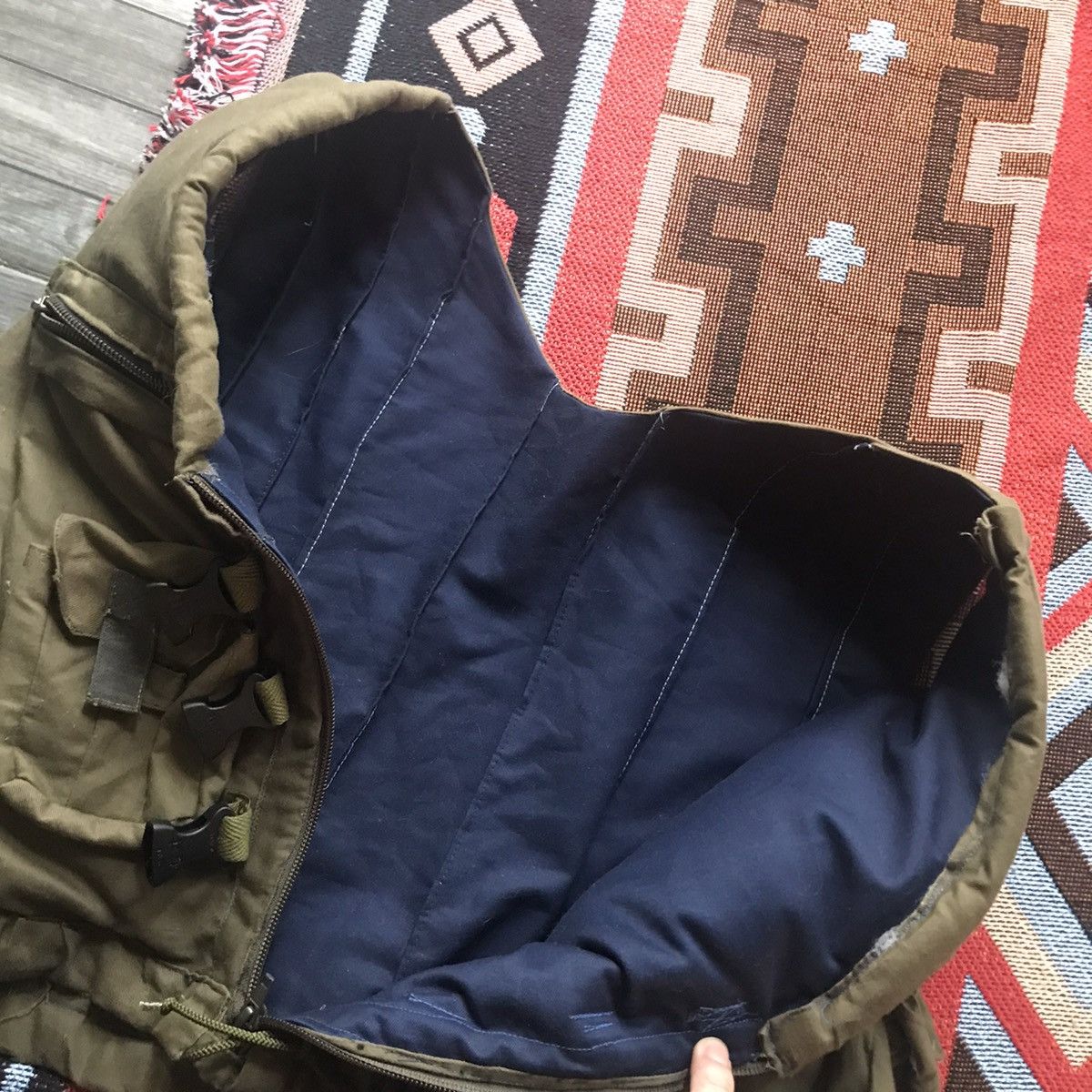 Vintage Military vest army like helmut lang parachute bomber vest Size US S / EU 44-46 / 1 - 8 Thumbnail