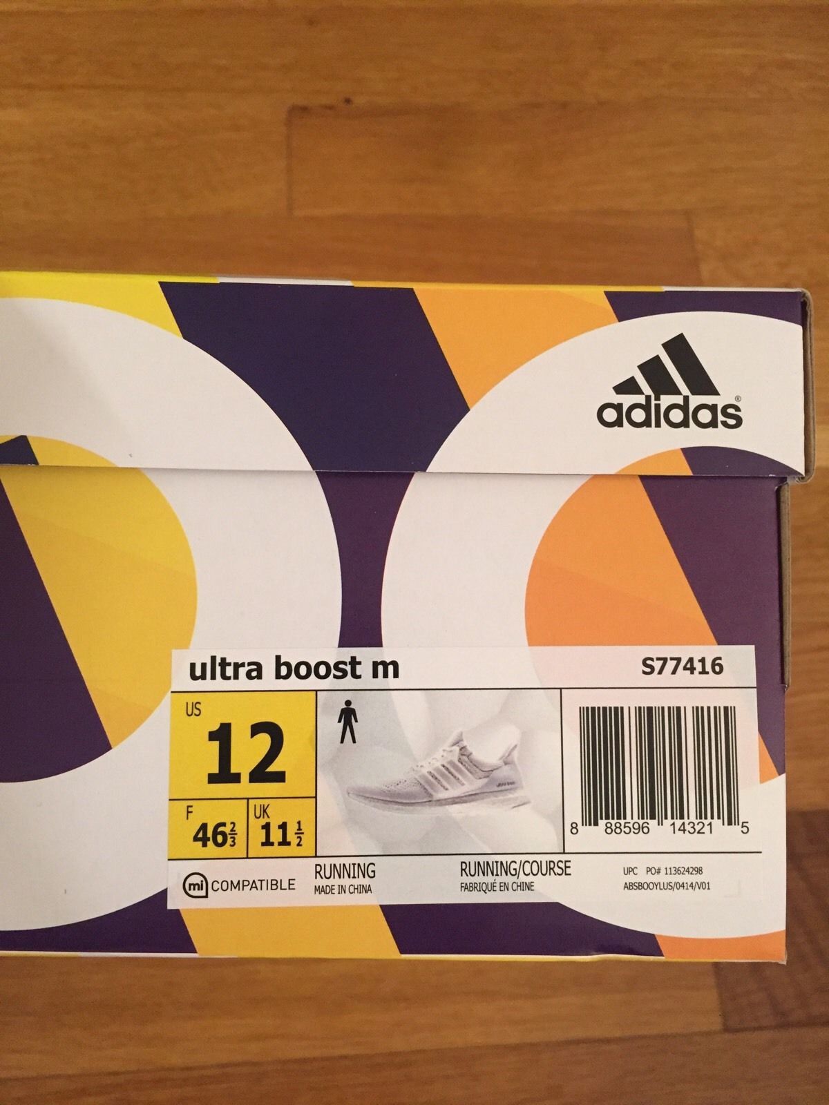 Adidas Ultra Boost Triple White Size US 12 / EU 45 - 2 Preview
