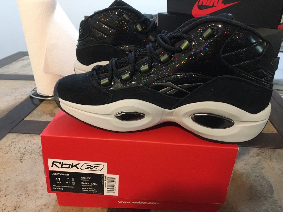 Reebok Allen Iverson x panini Prizm Reebok limited edition Size US 11 / EU 44 - 4 Thumbnail