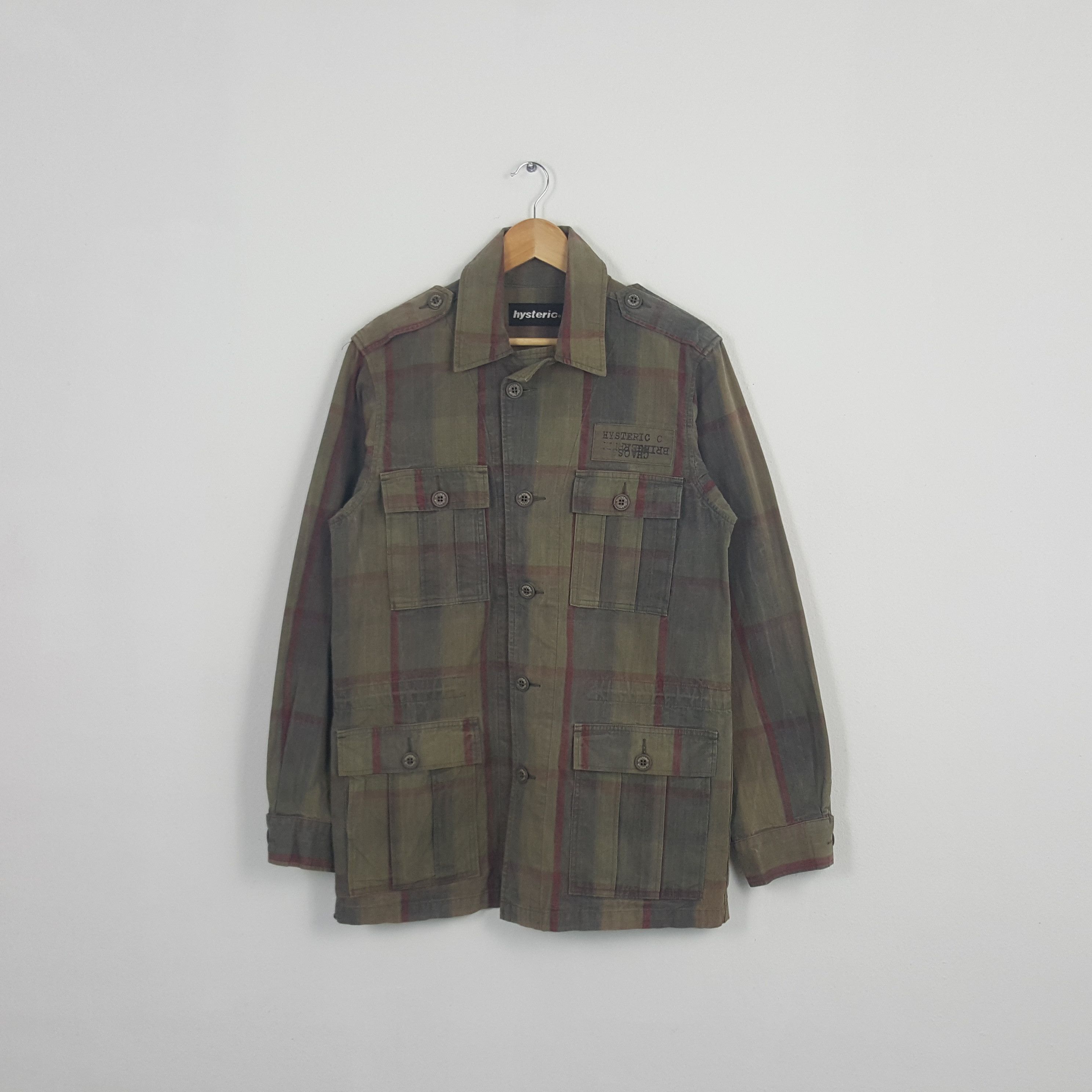 Hysteric Glamour Vintage Hysteric Glamour Custom Striped Art Design Jacket Size US M / EU 48-50 / 2 - 3 Thumbnail