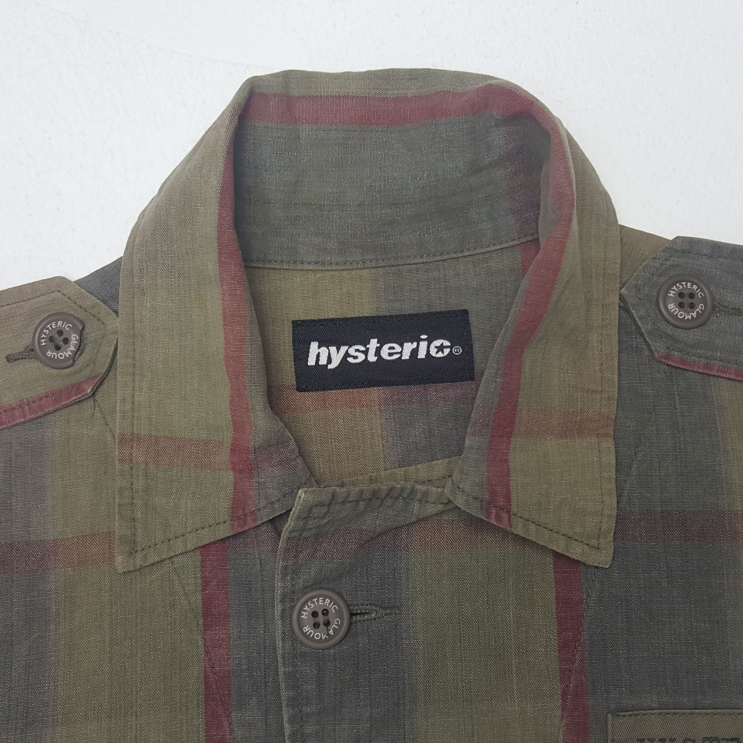 Hysteric Glamour Vintage Hysteric Glamour Custom Striped Art Design Jacket Size US M / EU 48-50 / 2 - 5 Thumbnail