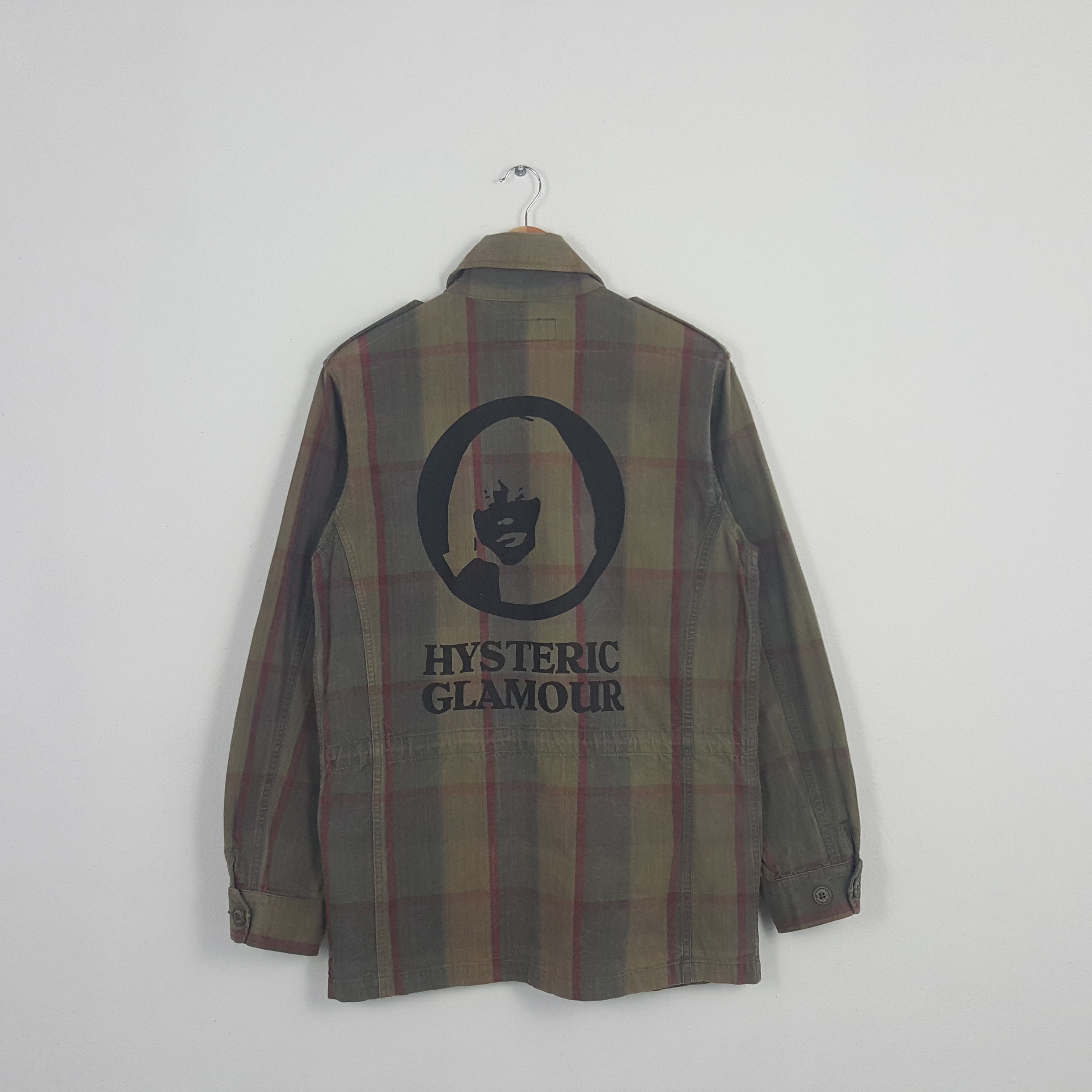Hysteric Glamour Vintage Hysteric Glamour Custom Striped Art Design Jacket Size US M / EU 48-50 / 2 - 1 Thumbnail
