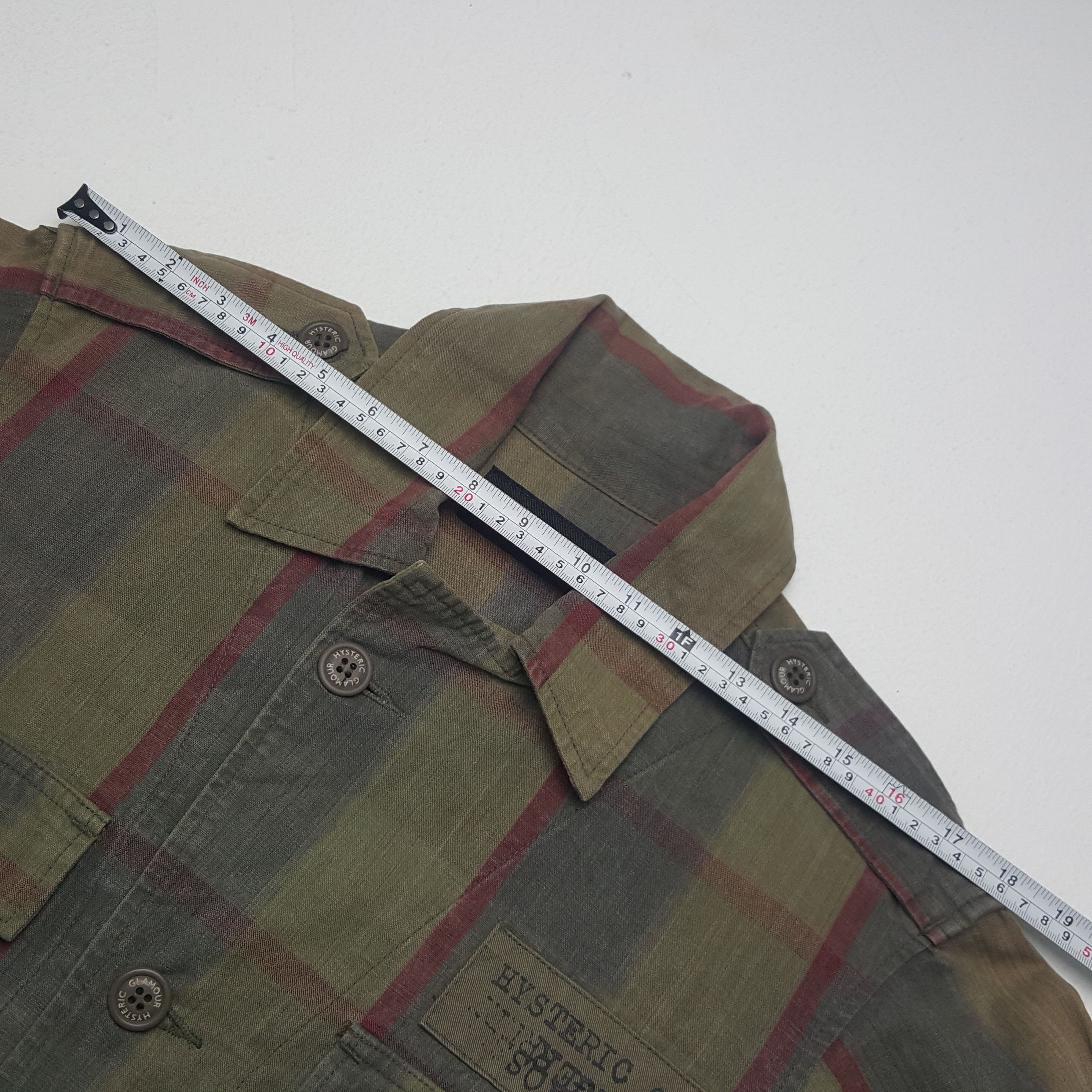 Hysteric Glamour Vintage Hysteric Glamour Custom Striped Art Design Jacket Size US M / EU 48-50 / 2 - 6 Thumbnail