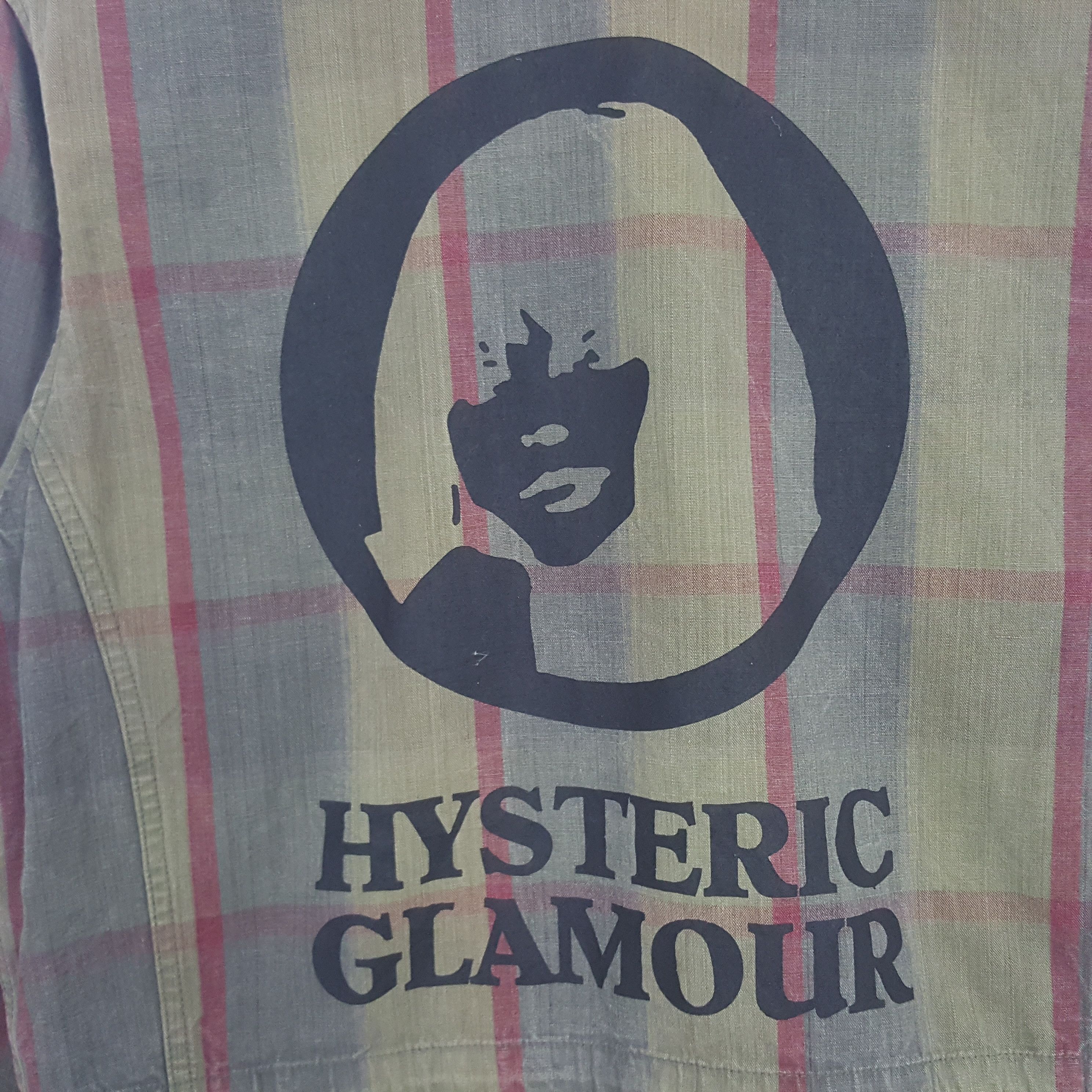Hysteric Glamour Vintage Hysteric Glamour Custom Striped Art Design Jacket Size US M / EU 48-50 / 2 - 2 Thumbnail