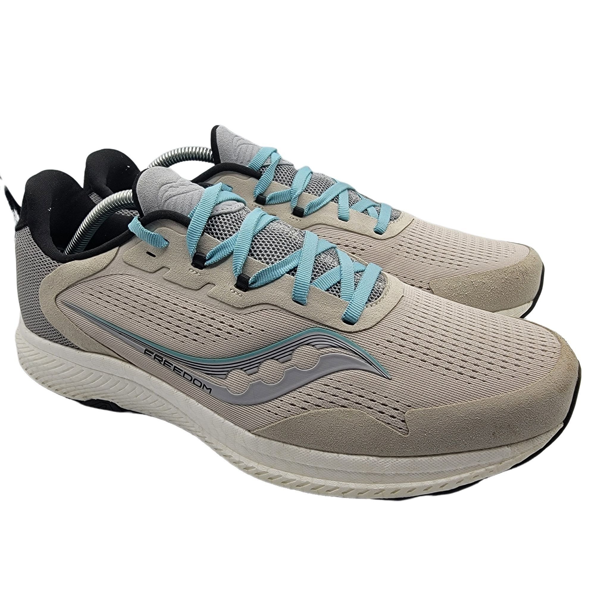 Saucony Freedom Mens 11 Gray Running Athletic Shoes Sneake