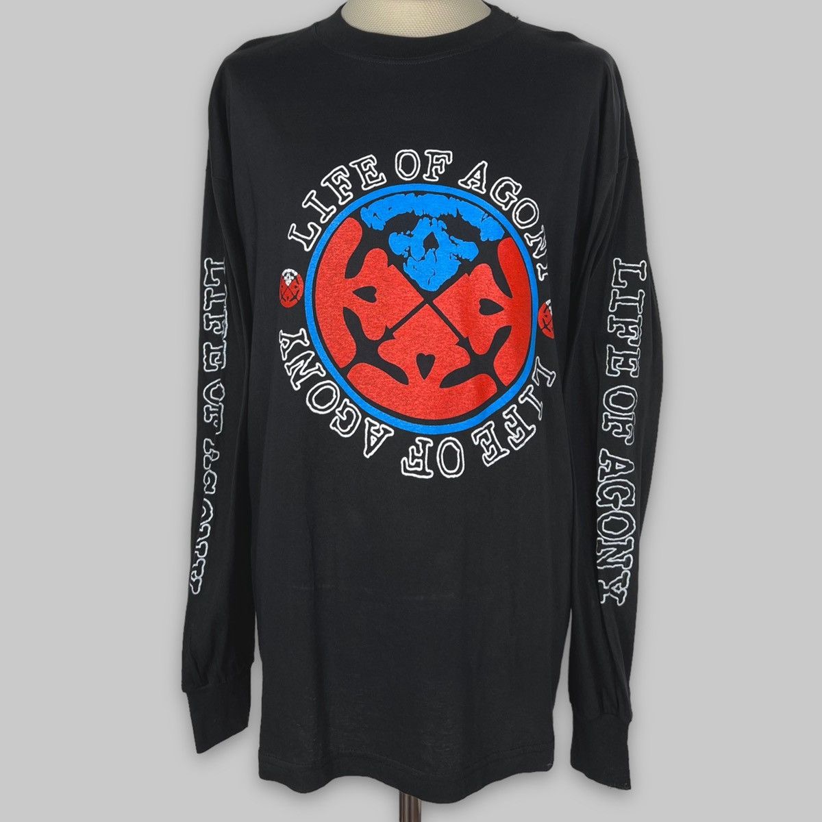 Band Tees Vintage 90s Life Of Agony ‘Ugly’ Euro 4-Sided Bootleg LS Tee Size US XL / EU 56 / 4 - 1 Thumbnail