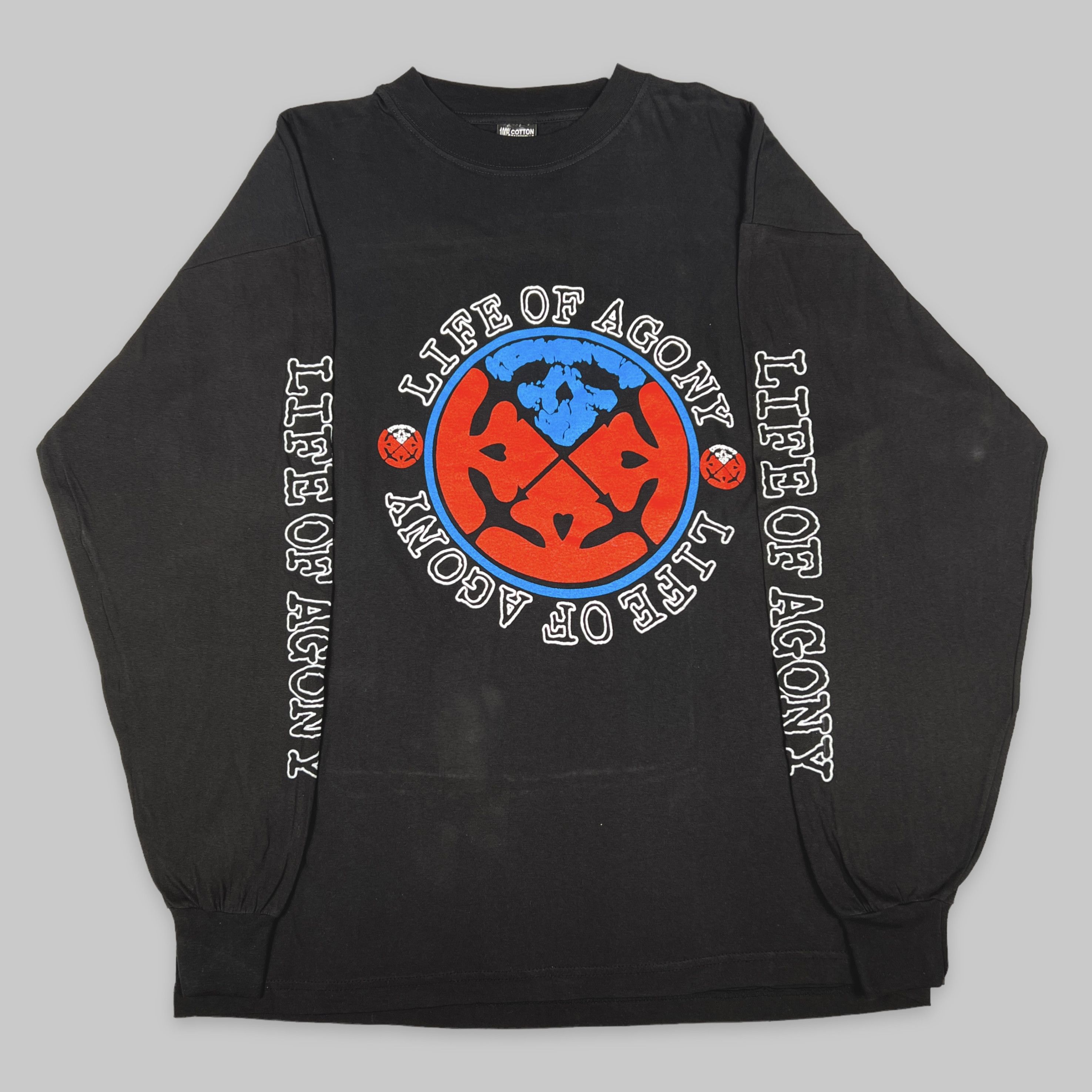 Band Tees Vintage 90s Life Of Agony ‘Ugly’ Euro 4-Sided Bootleg LS Tee Size US XL / EU 56 / 4 - 2 Thumbnail