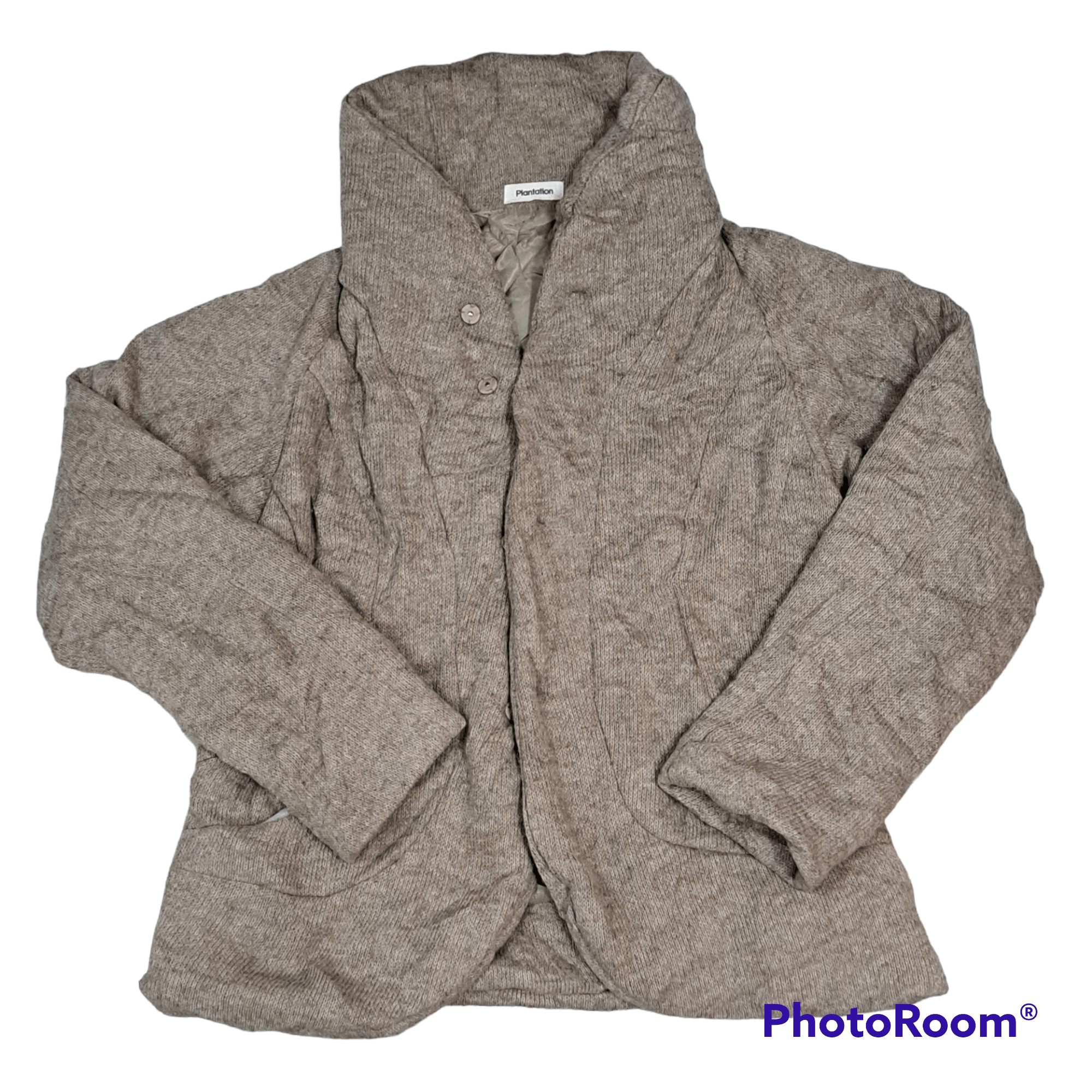 ISSEY MIYAKE PLANTATION WOOL JACKET