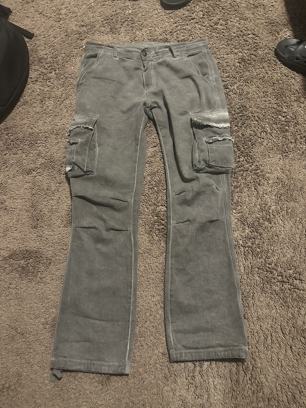 Handmade × Vintage Handmaderust cargos Size US 32 / EU 48 - 1 Thumbnail