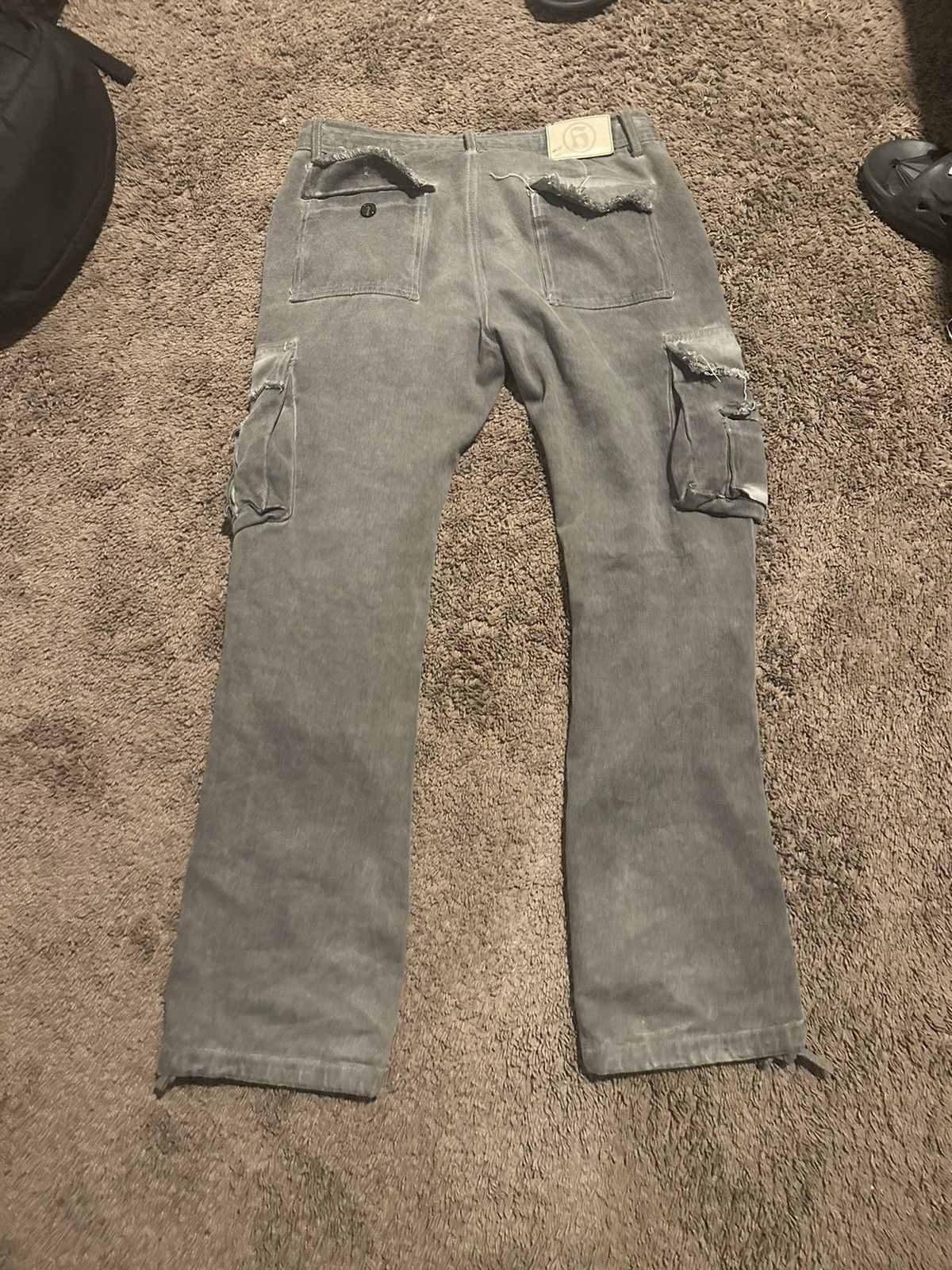 Handmade × Vintage Handmaderust cargos Size US 32 / EU 48 - 2 Thumbnail