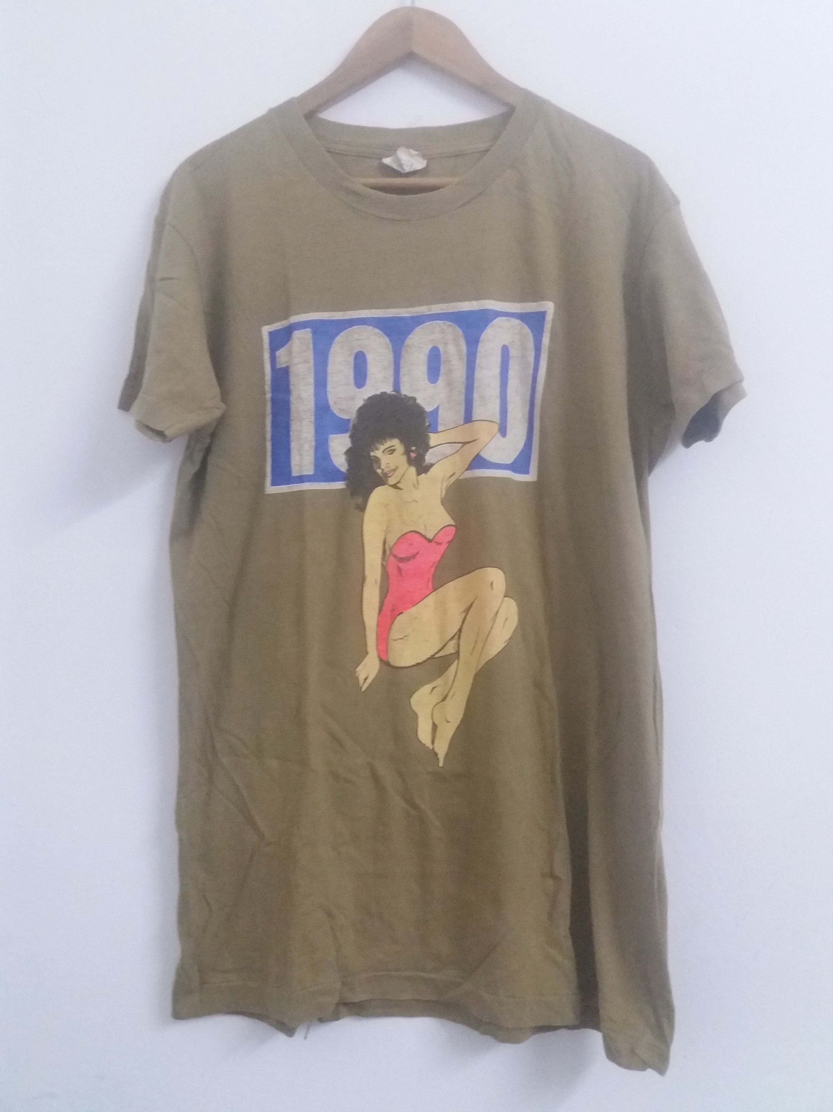 SINGLE STITCH VINTAGE ARMY UNDERSHIRT CREW NECK