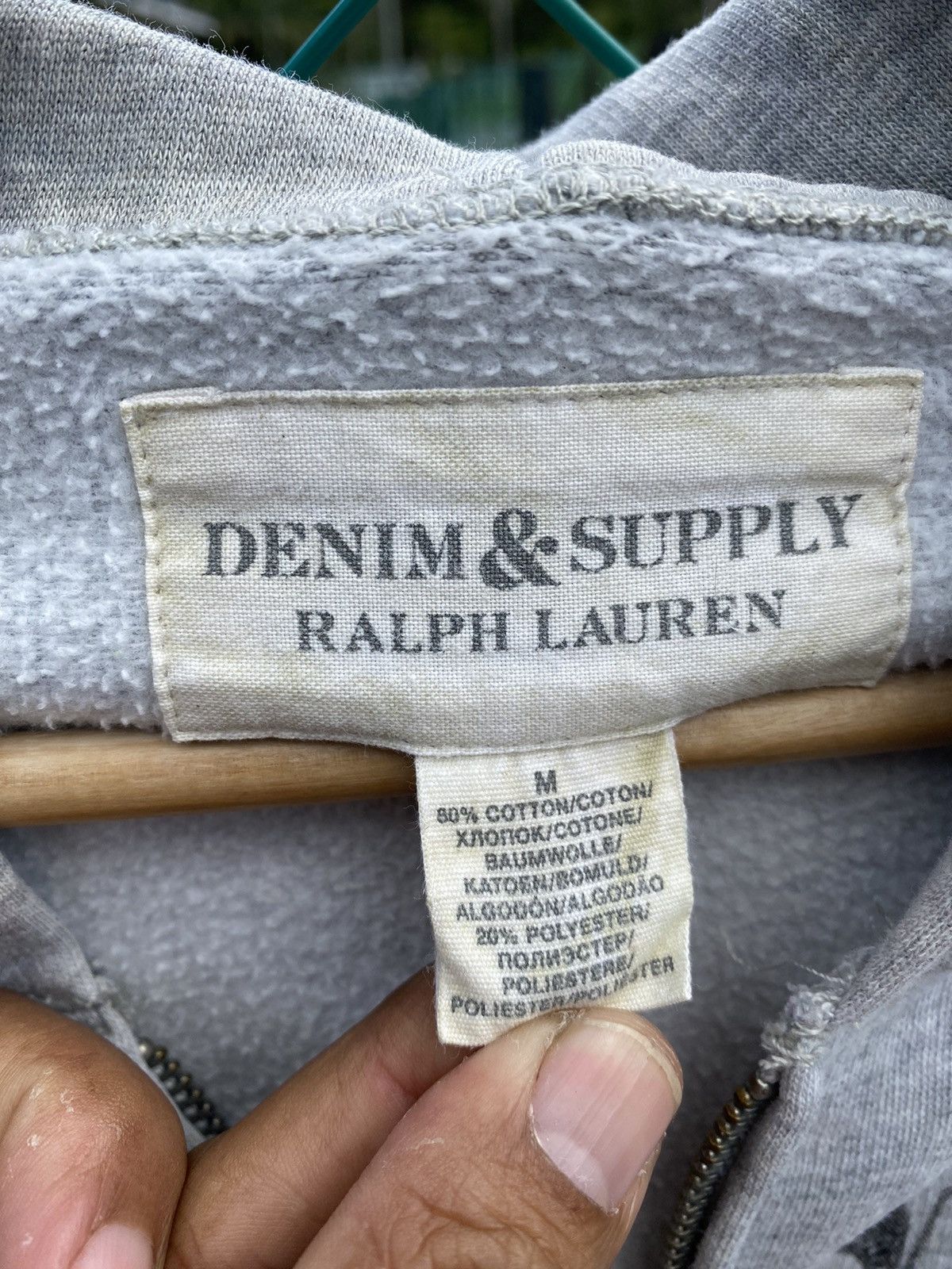 Denim & Supply Ralph Lauren Denim & Supply Ralph Lauren Big Logo Zipper Hoodies Size US M / EU 48-50 / 2 - 7 Thumbnail