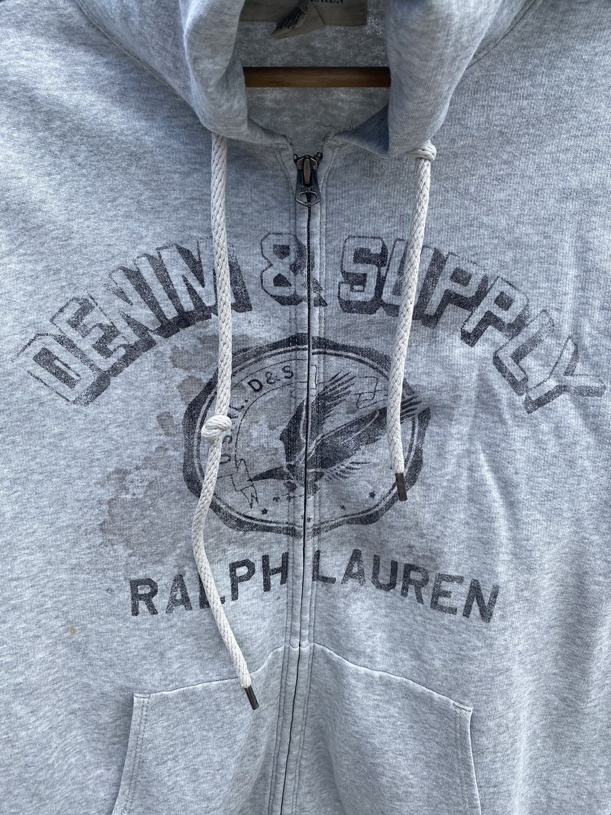 Denim & Supply Ralph Lauren Denim & Supply Ralph Lauren Big Logo Zipper Hoodies Size US M / EU 48-50 / 2 - 6 Thumbnail