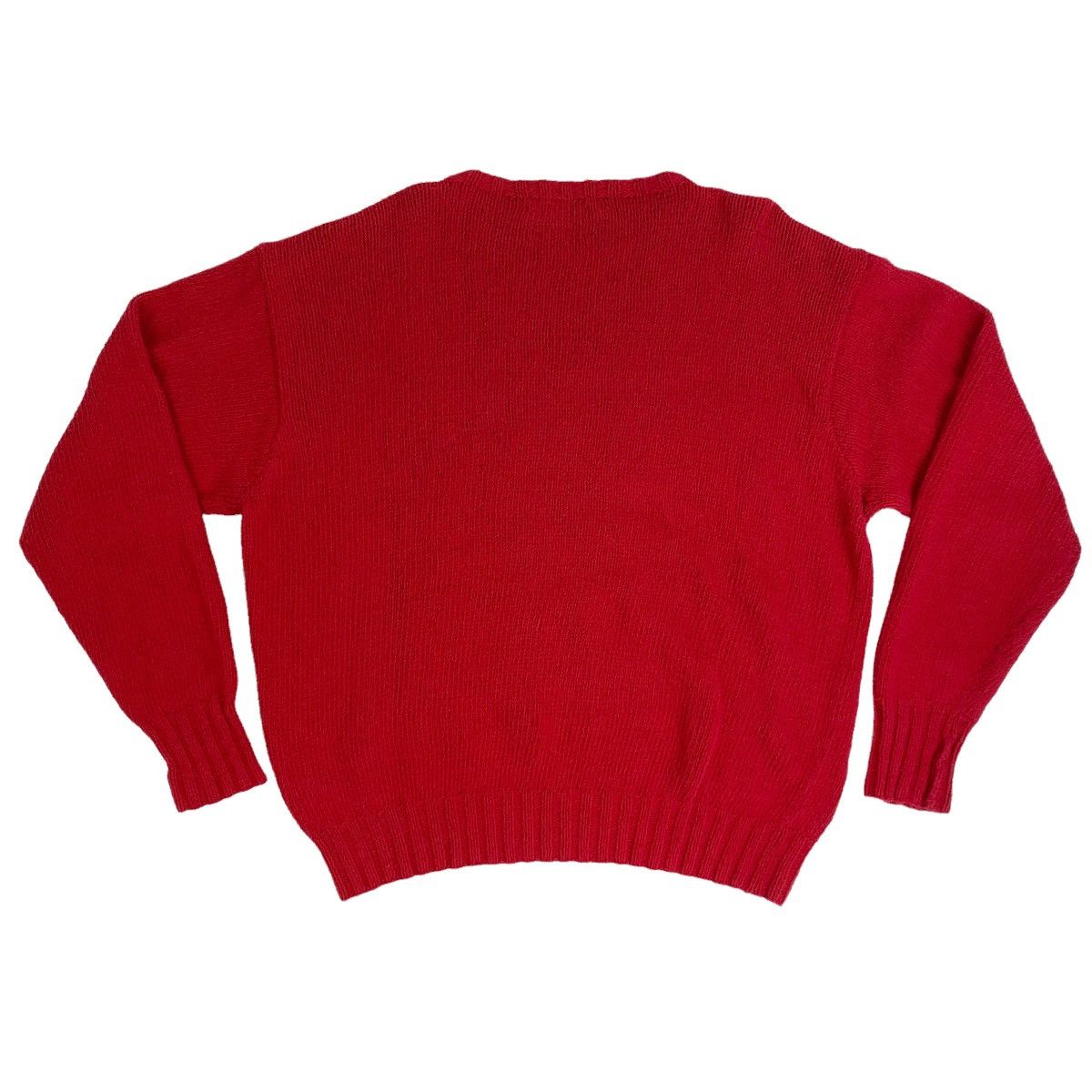 Polo Ralph Lauren × Ralph Lauren × Vintage Vintage 90s Polo Ralph Lauren Polo Bear Knit Sweater Size US L / EU 52-54 / 3 - 5 Thumbnail