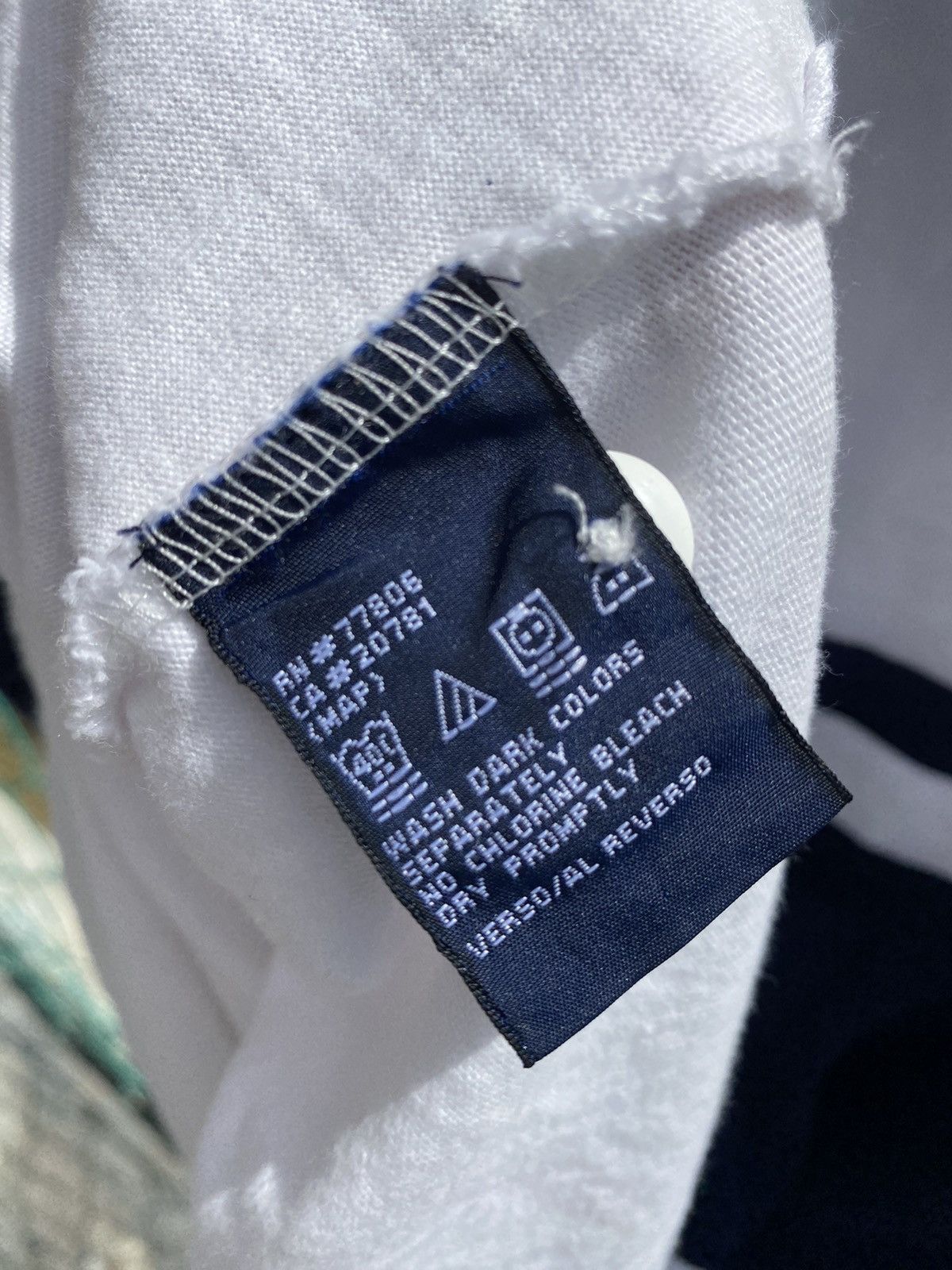 Tommy Hilfiger × Vintage Tommy Hilfiger Stripe Blue Rugby Long Sleeve Size US L / EU 52-54 / 3 - 9 Thumbnail