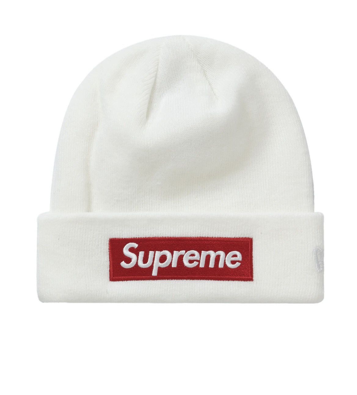 Supreme Supreme New Era Box Logo Beanie White FW21 Size ONE SIZE - 1 Thumbnail