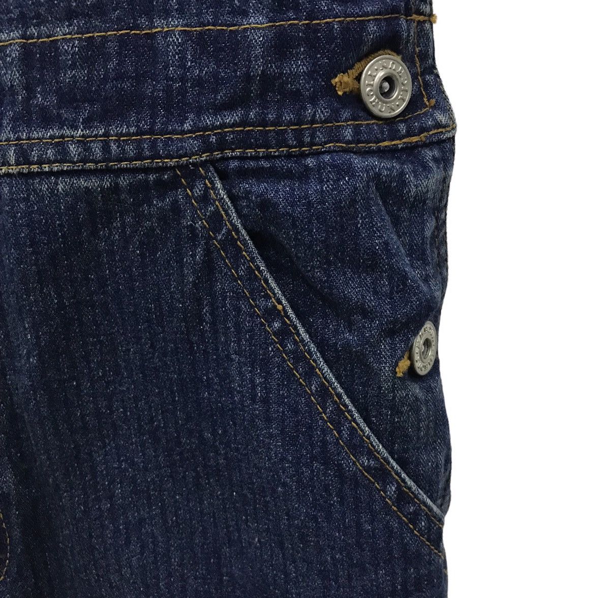Japanese Brand DRIRIN CLUB OVERALLS Size US 29 - 7 Thumbnail