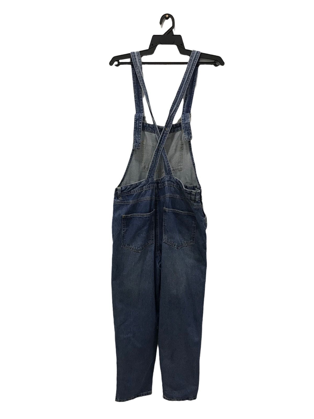 Japanese Brand COLZA Denim Overalls – Size L – 100% Cotton – Japanese Brand Size US 32 / EU 48 - 2 Thumbnail