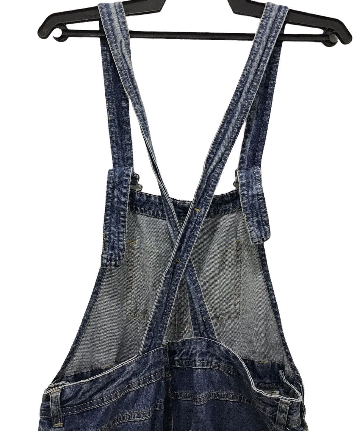 Japanese Brand COLZA Denim Overalls – Size L – 100% Cotton – Japanese Brand Size US 32 / EU 48 - 4 Thumbnail
