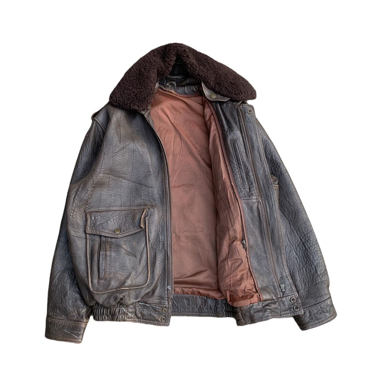 Japanese Brand × Vintage Vintage Leather Jacket Size US L / EU 52-54 / 3 - 9 Thumbnail