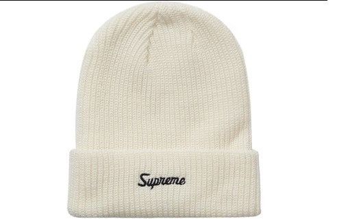 Supreme Supreme Loose Gauge Beanie White FW21 Size ONE SIZE - 1 Thumbnail