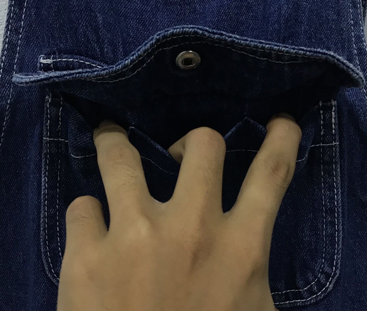 Japanese Brand GU OVERALLS Size US 30 / EU 46 - 6 Thumbnail