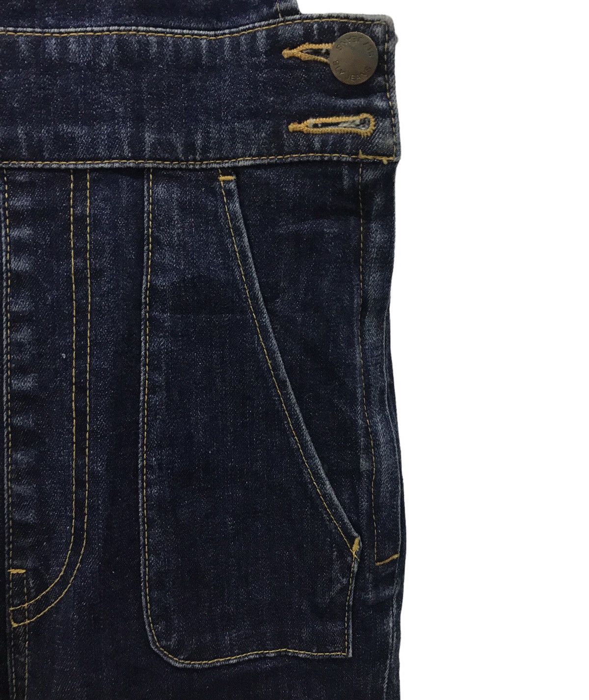Designer SLY JEANS OVERALLS Size US 26 / EU 42 - 7 Thumbnail
