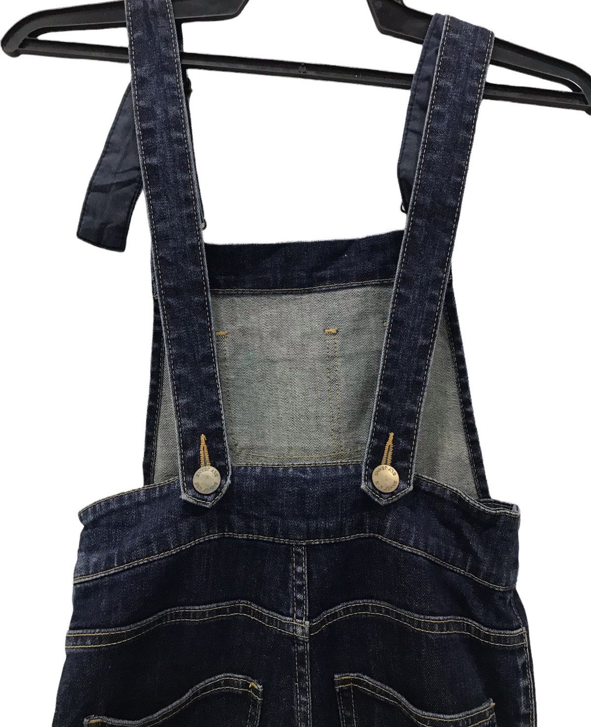 Designer SLY JEANS OVERALLS Size US 26 / EU 42 - 4 Thumbnail
