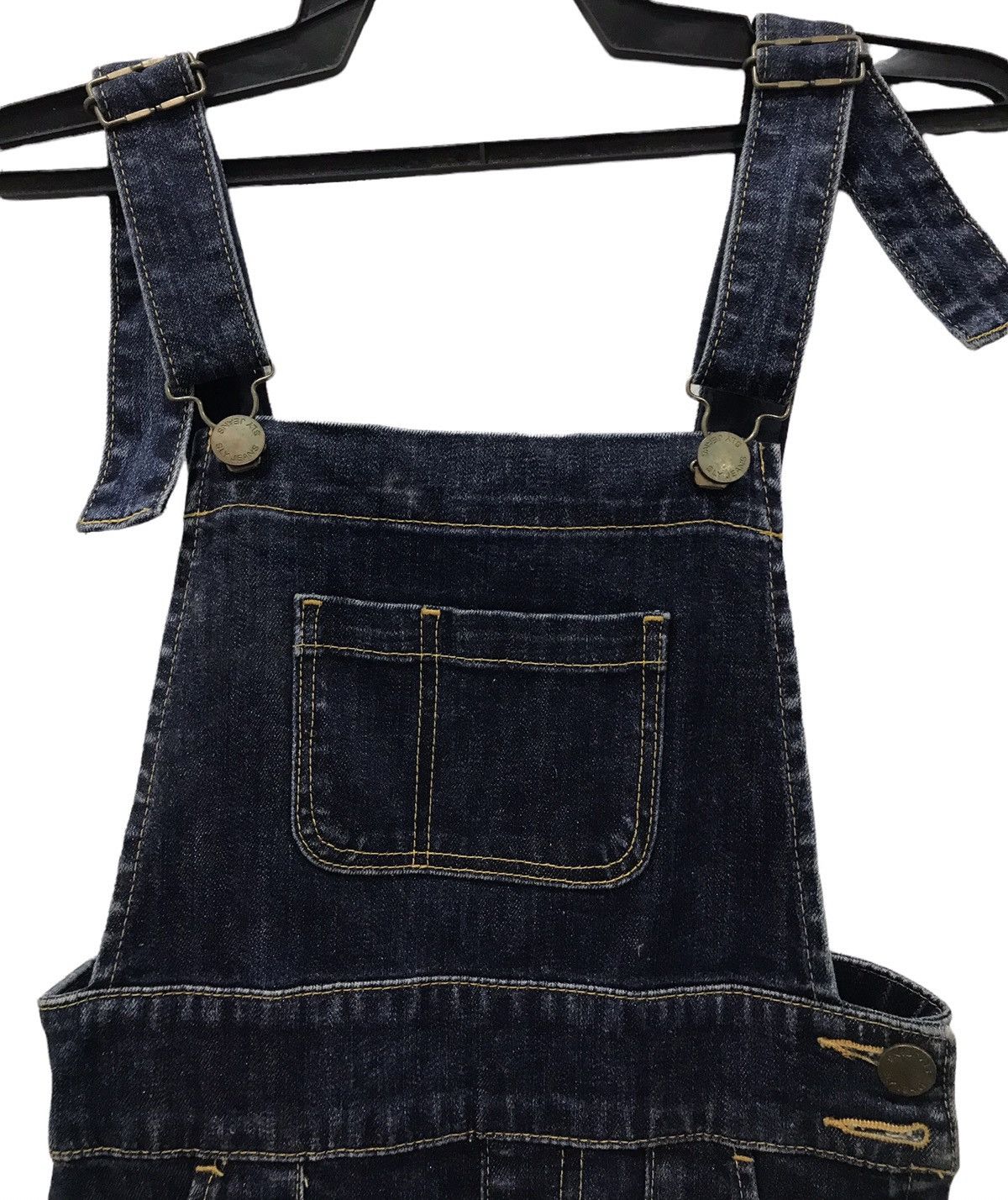 Designer SLY JEANS OVERALLS Size US 26 / EU 42 - 3 Thumbnail