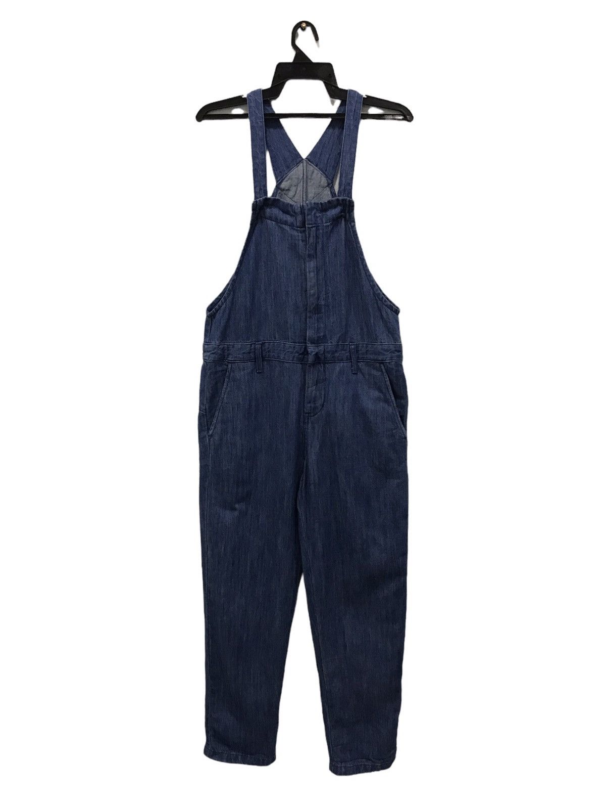 Japanese Brand Vintage Japanese Denim Overalls Indigo Dyed Made in Vietnam Size US 36 / EU 52 - 1 Thumbnail