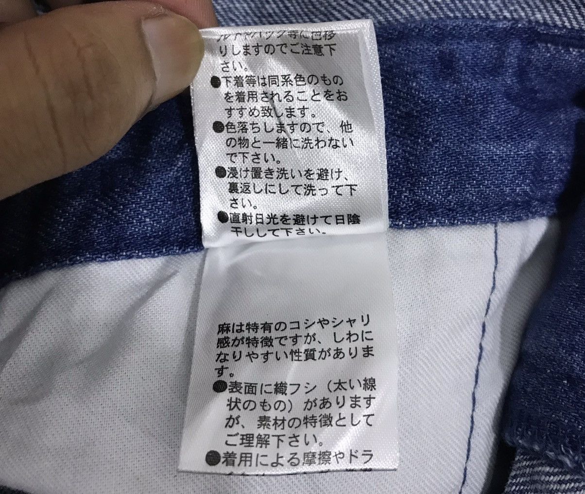 Japanese Brand Vintage Japanese Denim Overalls Indigo Dyed Made in Vietnam Size US 36 / EU 52 - 13 Thumbnail