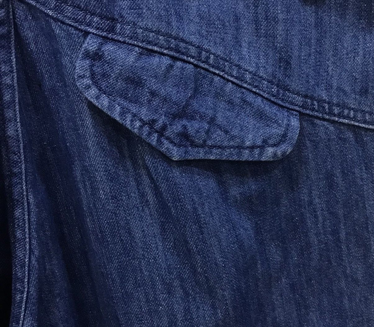Japanese Brand Vintage Japanese Denim Overalls Indigo Dyed Made in Vietnam Size US 36 / EU 52 - 7 Thumbnail