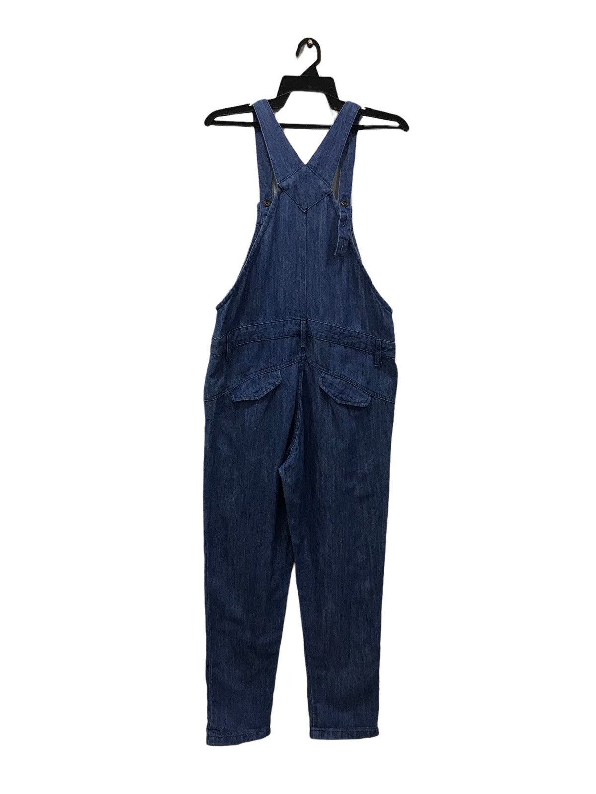 Japanese Brand Vintage Japanese Denim Overalls Indigo Dyed Made in Vietnam Size US 36 / EU 52 - 2 Thumbnail